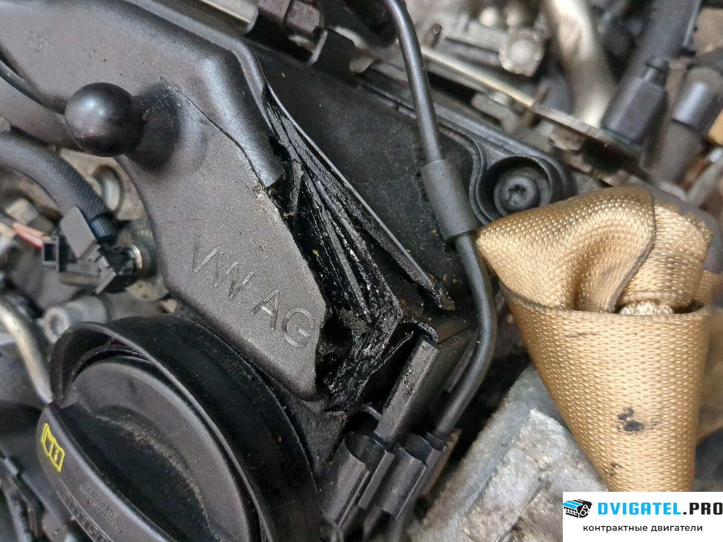 Двигатель Volkswagen Passat 7 2010 - 2015 CFFB 2 л., Дизель, TDI, артикул 8695224