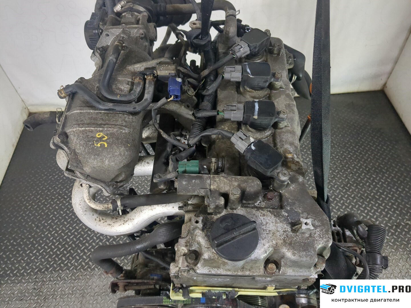 Двигатель Nissan Primera P12 2002 - 2007 QG18DE 1.8 л., Бензин, Инжектор, артикул 8634851