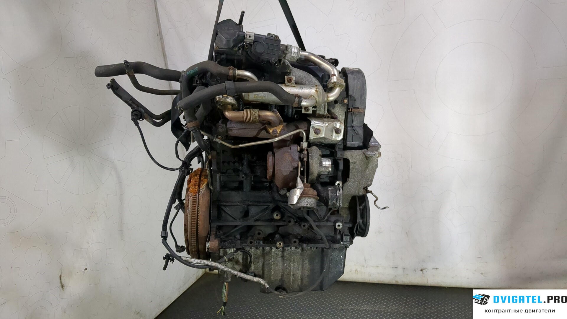 Двигатель Volkswagen Transporter 5 2003 - 2009 BRS 1.9 л., Дизель, TDI, артикул 9255990