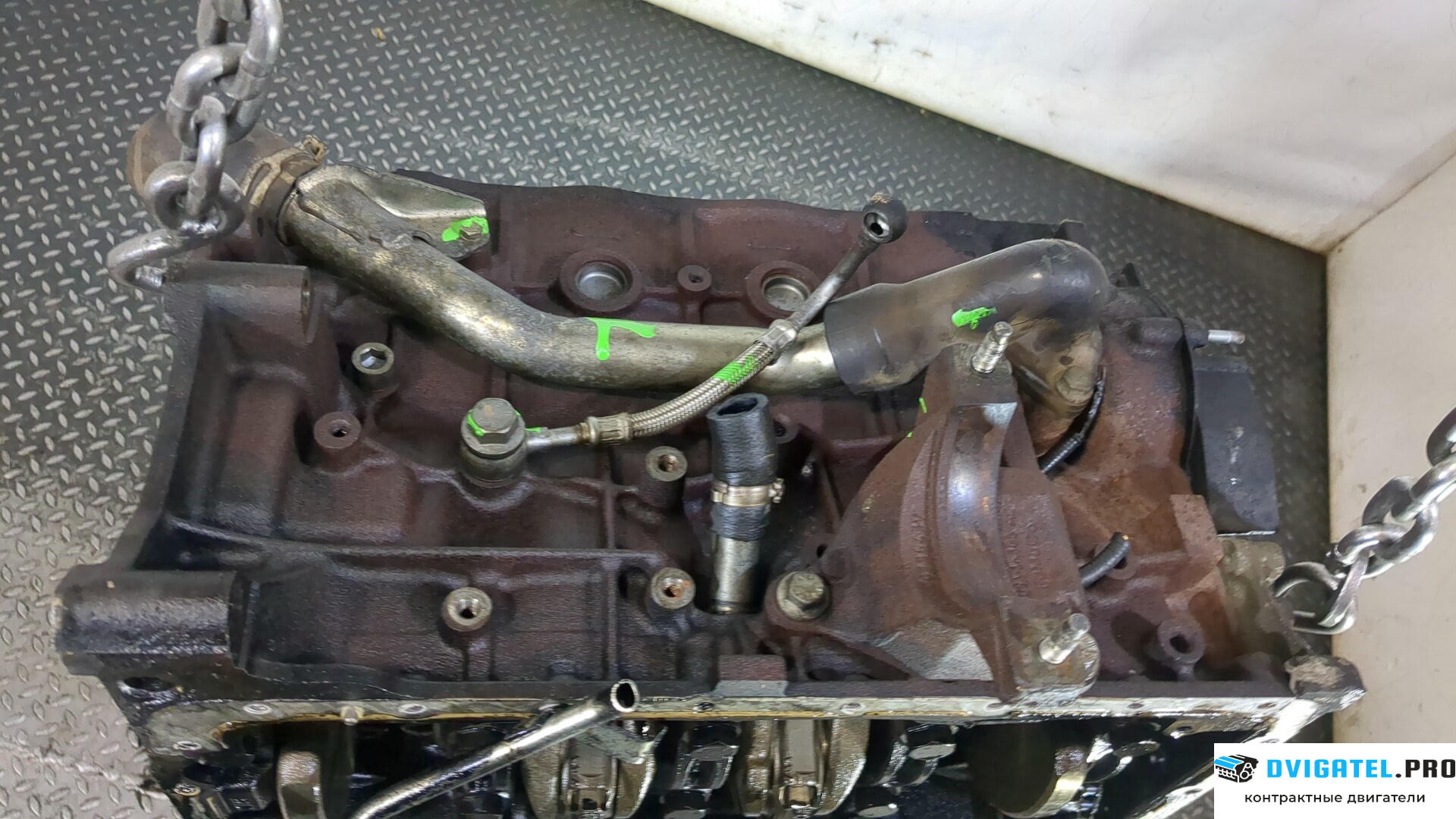 Шорт блок (Блок цилиндров) Ford S-Max 2006 - 2010 QXWA, QXWB, QXWC 2 л., Дизель, TDCI, артикул 9243921