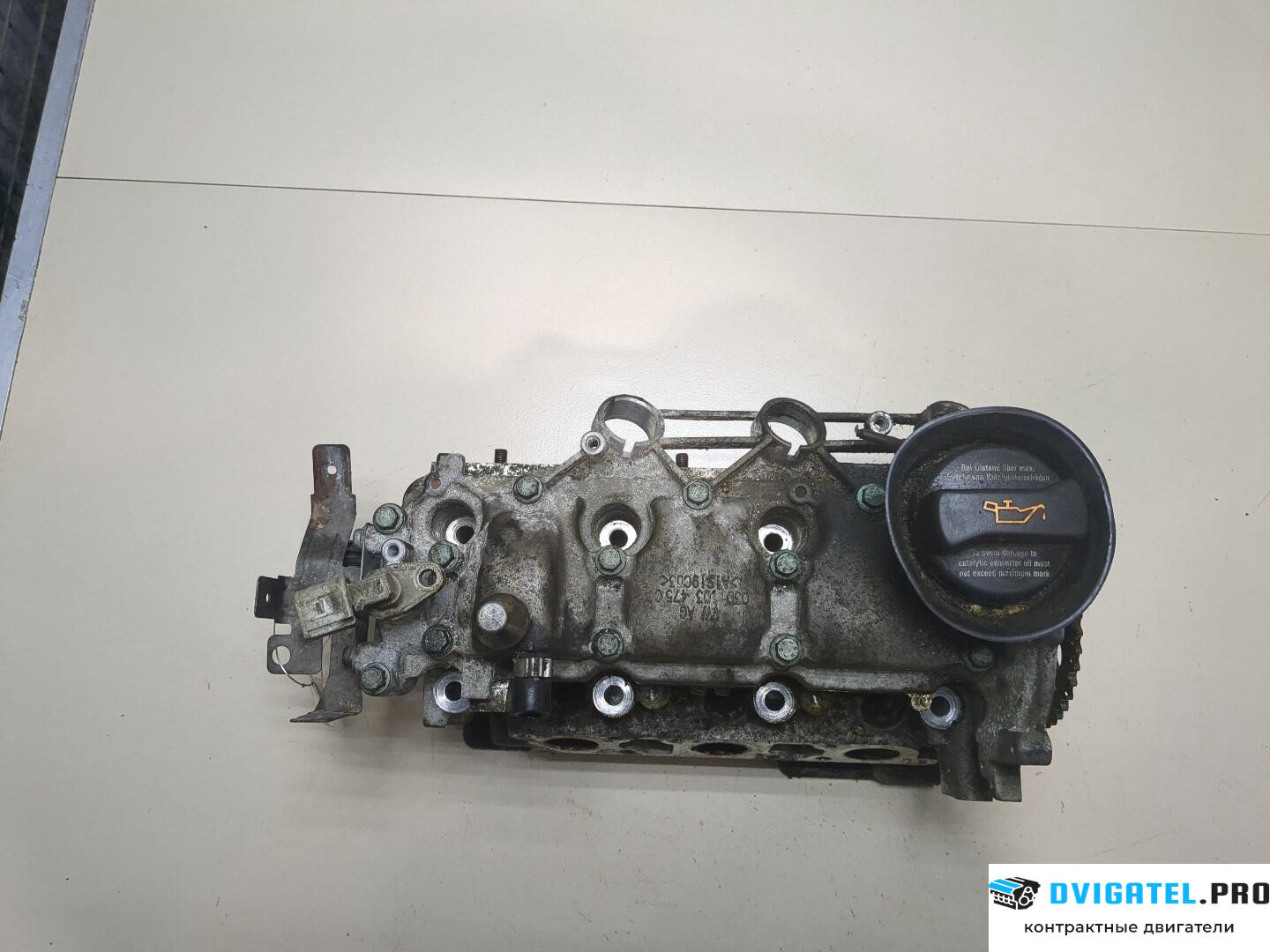 Головка блока цилиндров (ГБЦ) Volkswagen Polo 2001 - 2005 AWY 1.2 л., Бензин, Инжектор, артикул 8218731