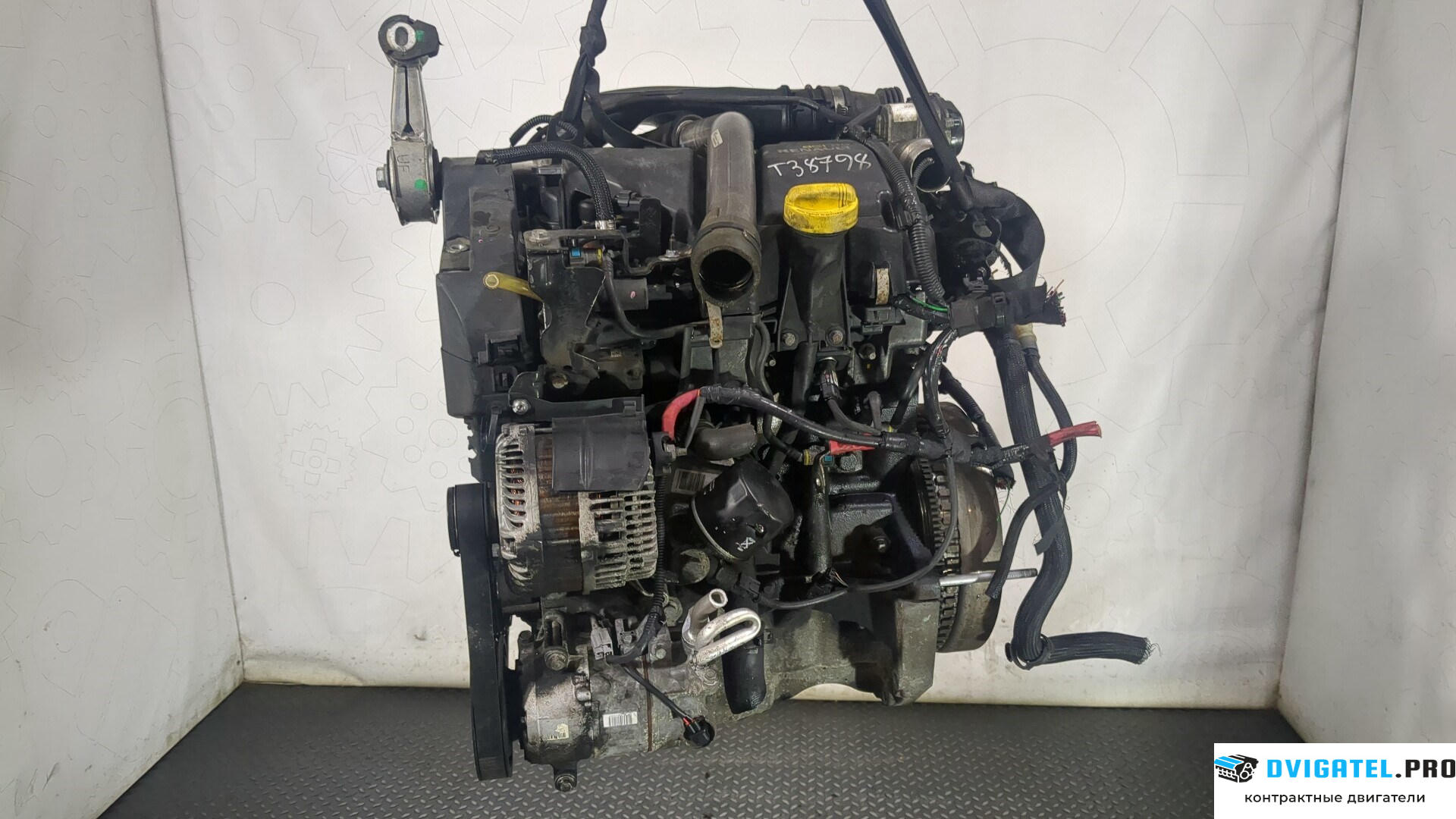 Двигатель Renault Scenic 2009 - 2012 K9K 836, K9K 837 1.5 л., Дизель, DCI, артикул 8775955
