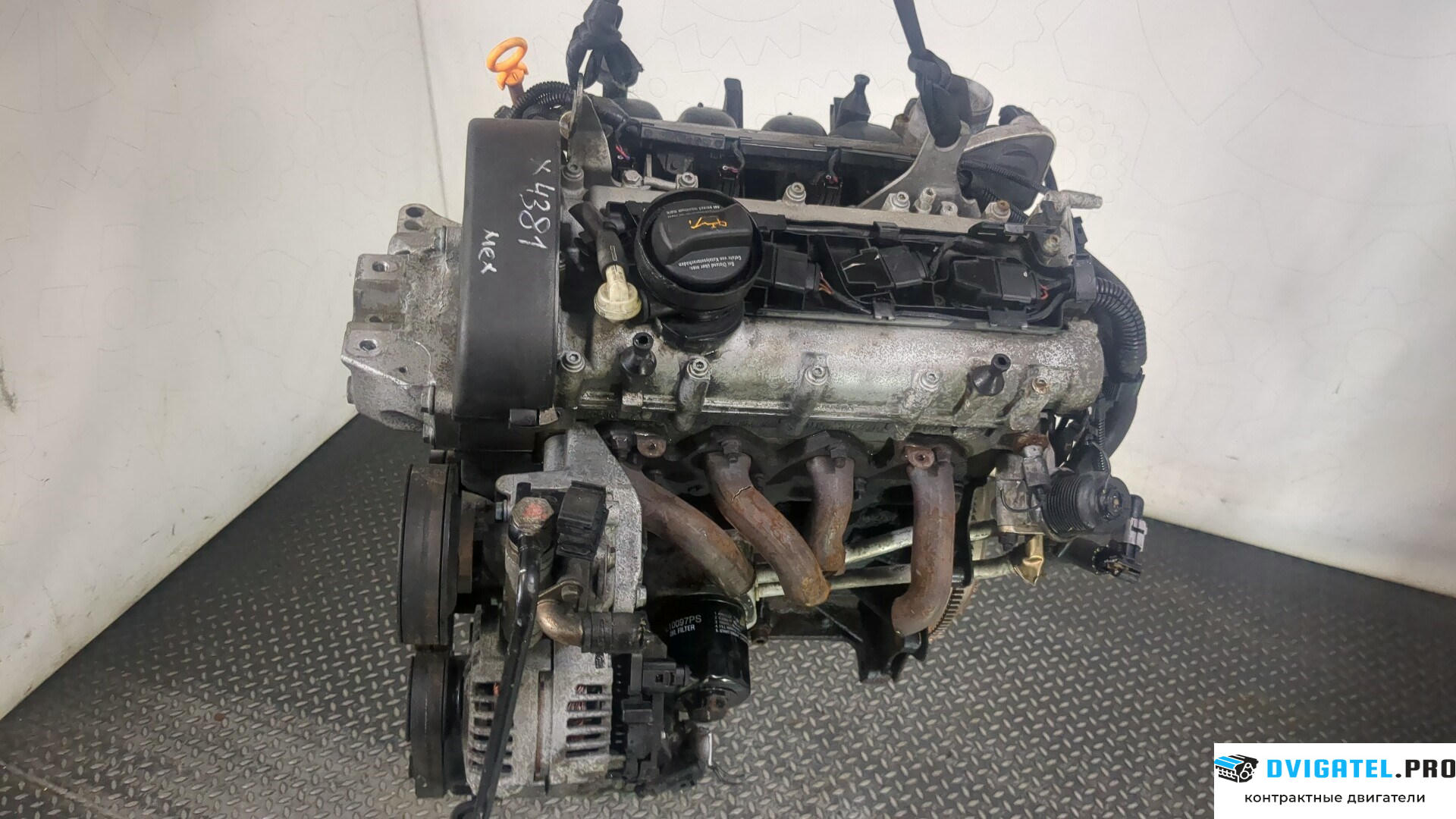 Двигатель Volkswagen Golf 4 1997 - 2005 BCB 1.6 л., Бензин, Инжектор, артикул 9001717