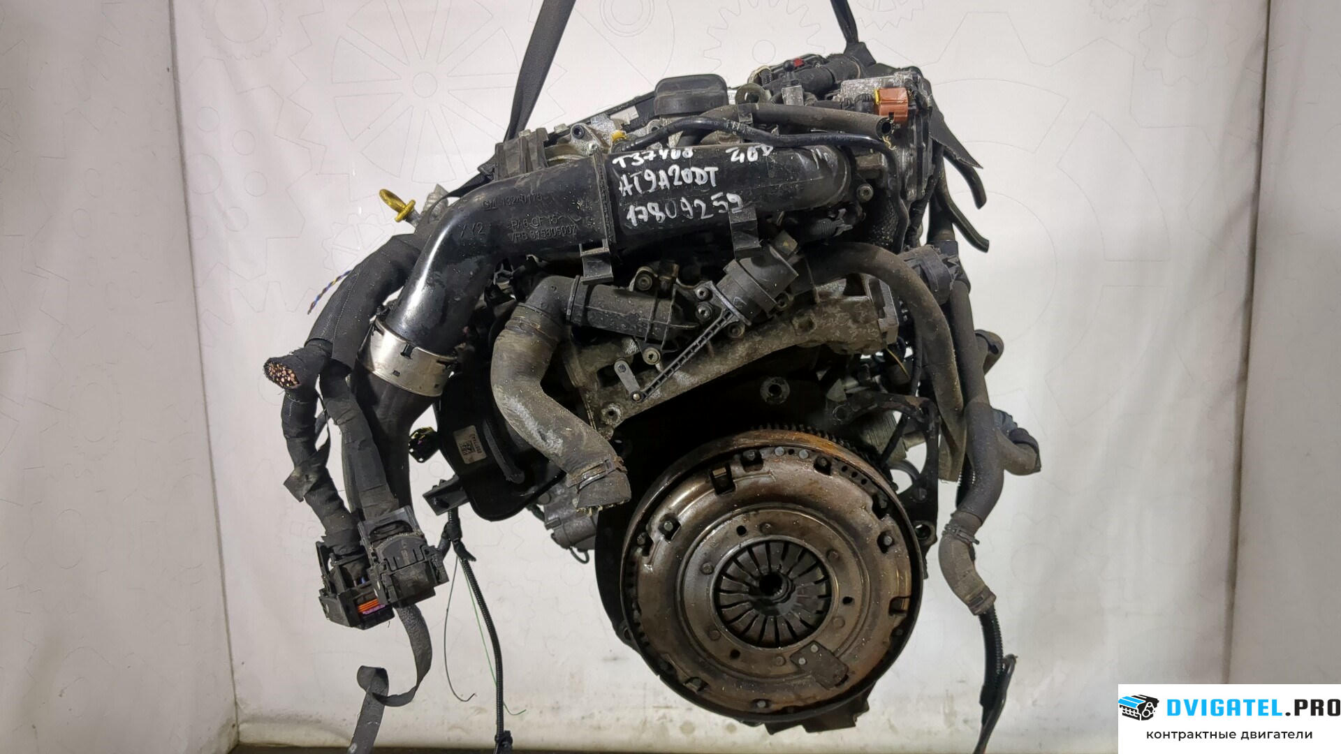 Двигатель Opel Insignia 2008 - 2013 A20DT A20DTJ 2 л., Дизель, CDTI, артикул 8741879