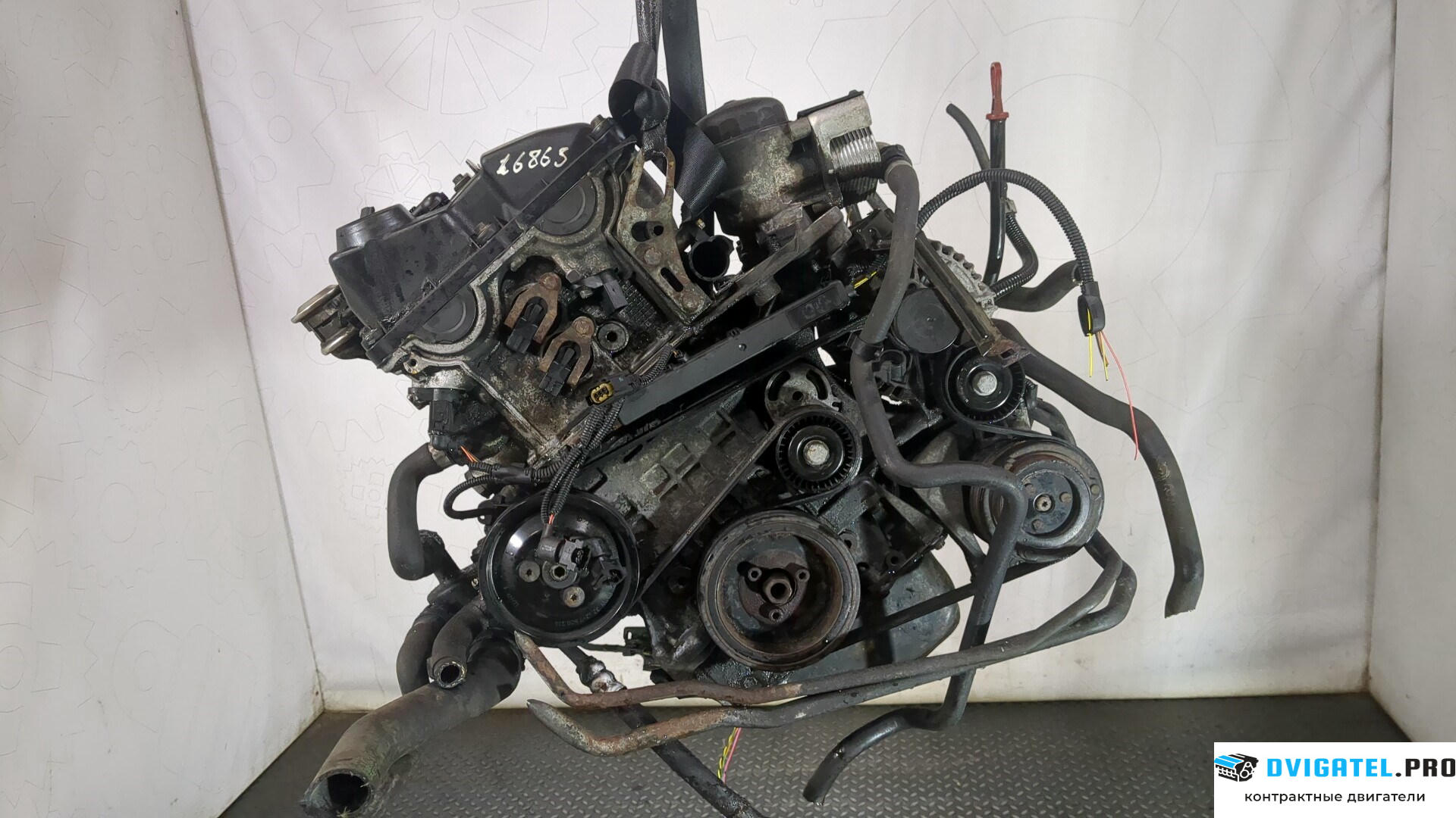 Двигатель BMW 3 E46 1998 - 2005 N42 B18A 1.8 л., Бензин, Инжектор, артикул 8983576