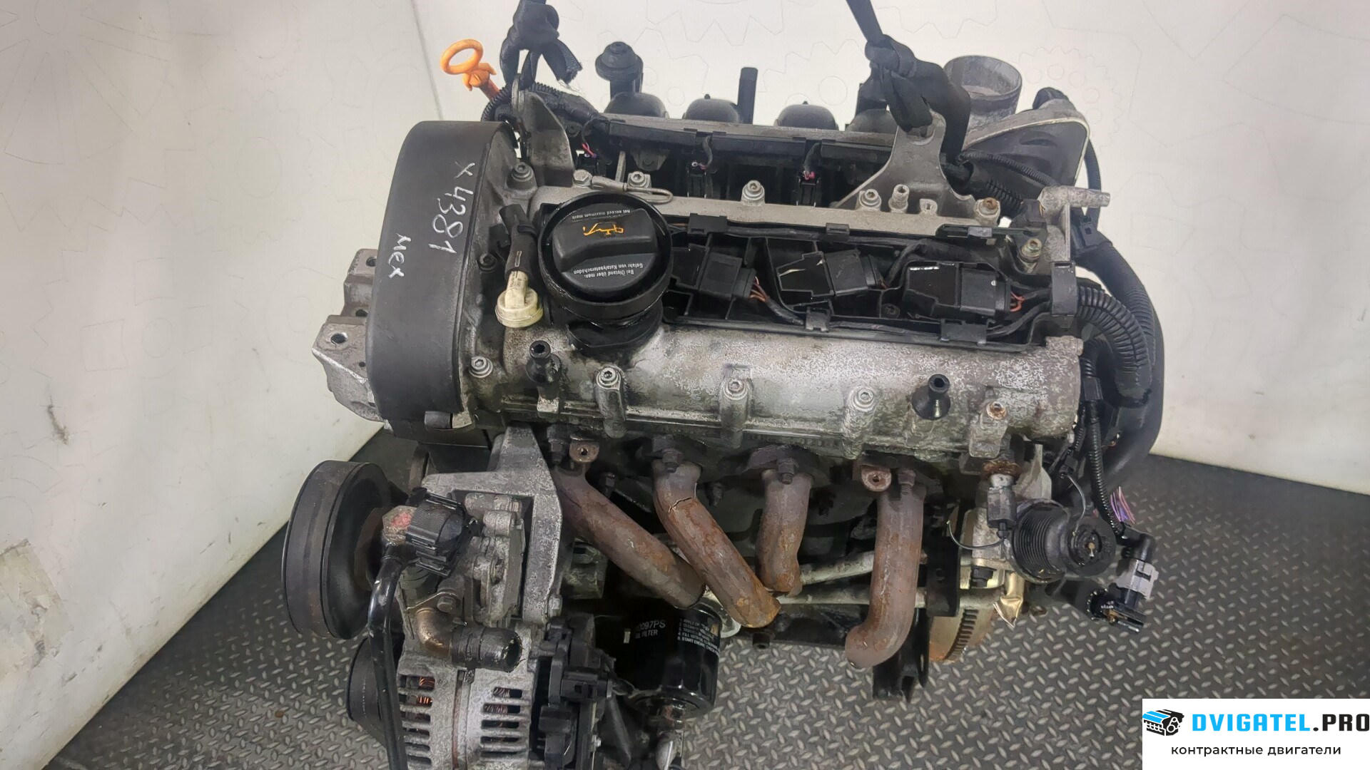 Двигатель Volkswagen Golf 4 1997 - 2005 BCB 1.6 л., Бензин, Инжектор, артикул 9001717