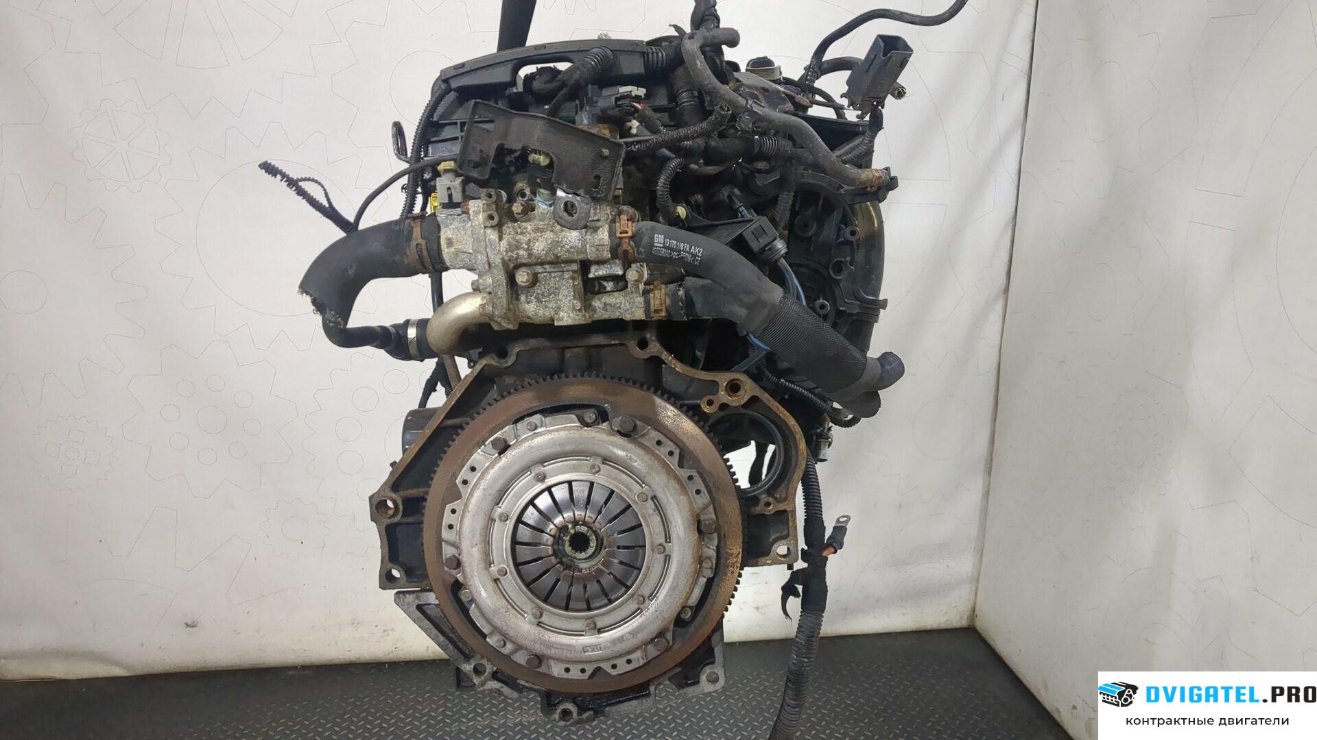 Двигатель Opel Zafira B 2005 - 2012 Z16XE1 1.6 л., Бензин, Инжектор, артикул 9253146