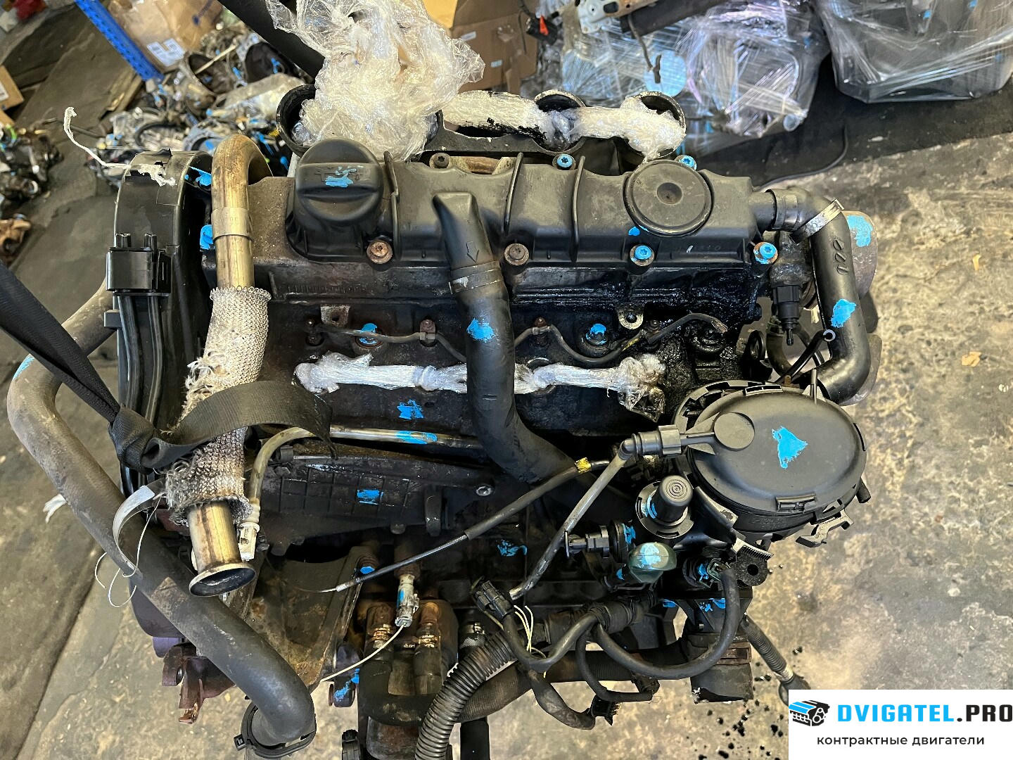 Двигатель Fiat Scudo 1996 - 2007 WJY 1.9 л., Дизель, Дизель, артикул 8543120