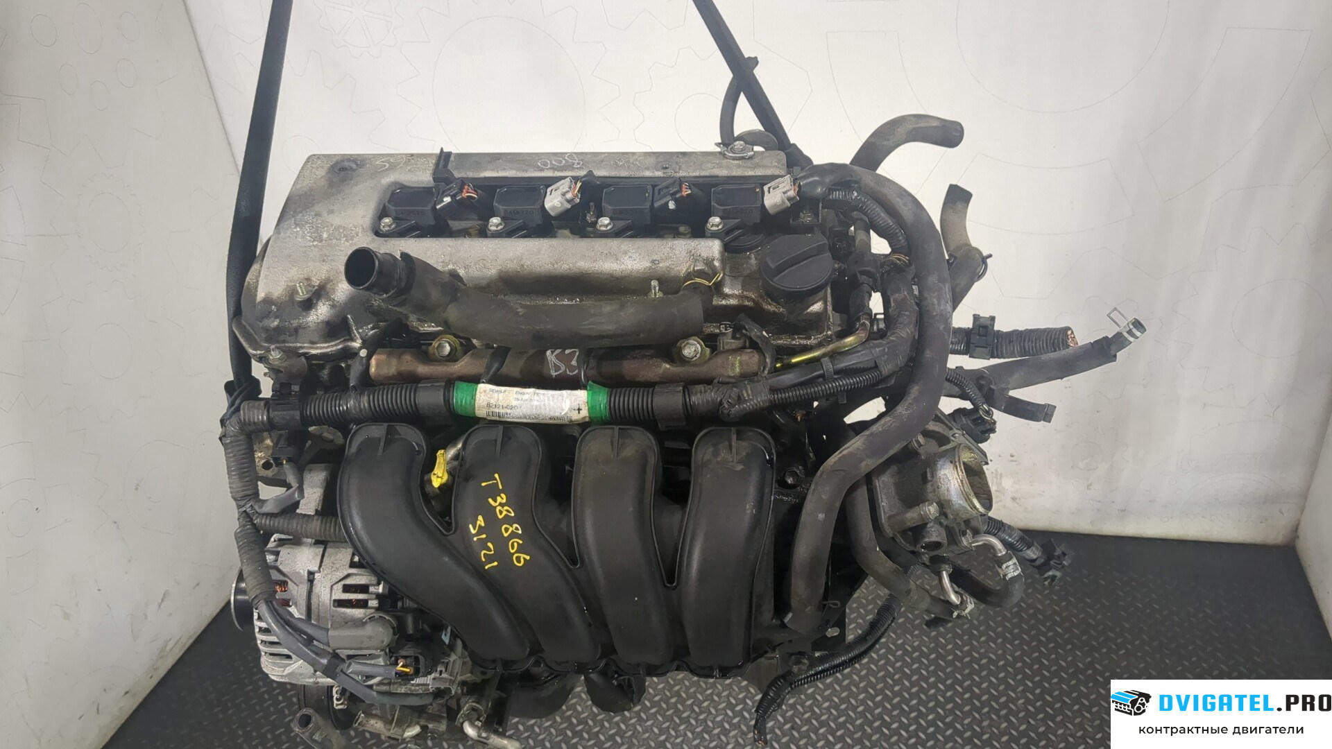 Двигатель Toyota Corolla E12 2001 - 2006 3ZZFE 1.6 л., Бензин, Инжектор, артикул 8776720