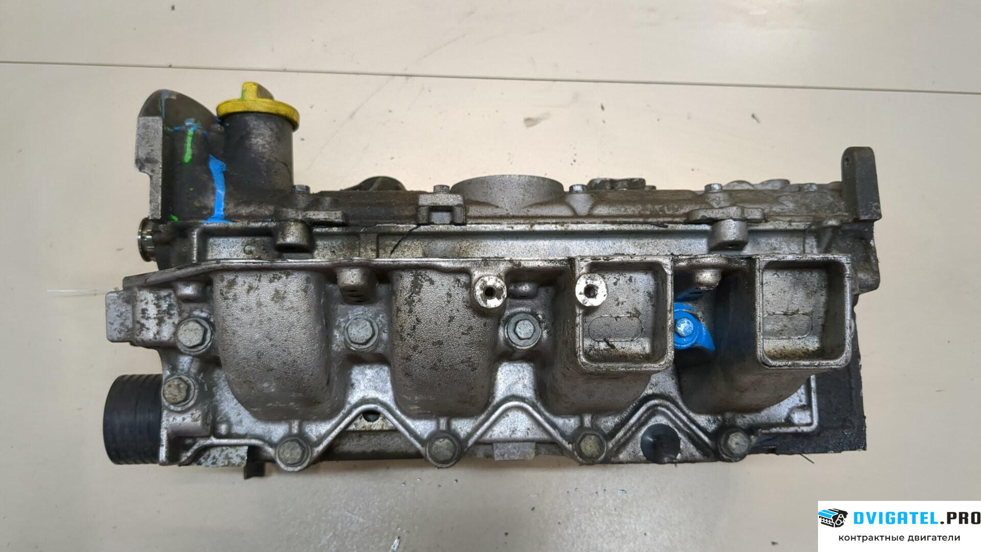 Головка блока цилиндров (ГБЦ) Renault Scenic 2003 - 2009 K4M 782 1.6 л., Бензин, Инжектор, артикул 9275285