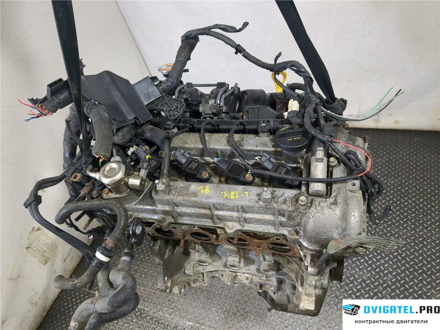 Двигатель Hyundai Accent (Solaris) 2010 - 2018 G4FD 1.6 л., Бензин, Инжектор, артикул 7863650