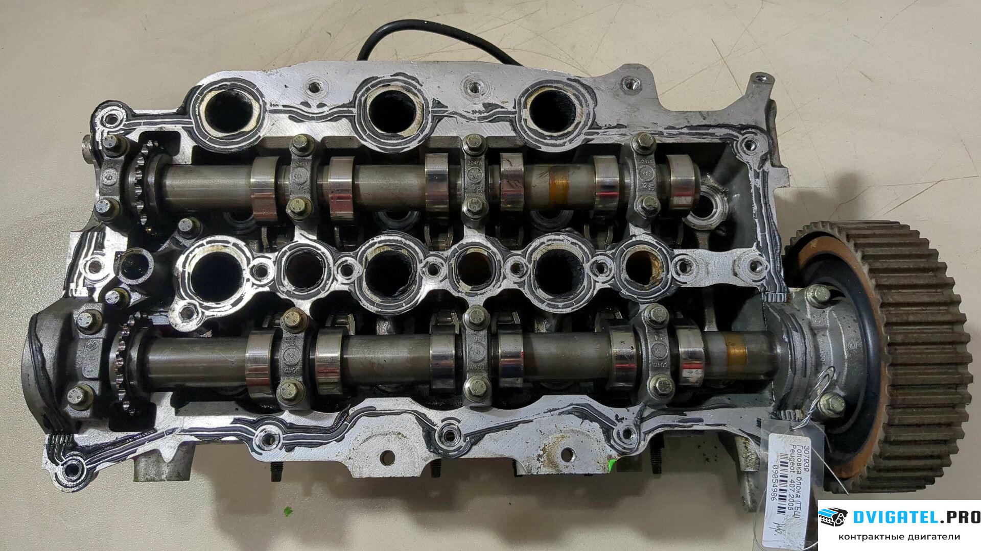Головка блока цилиндров (ГБЦ) Peugeot 407 UHZ 2.7 л., Дизель, HDI, артикул 9054986