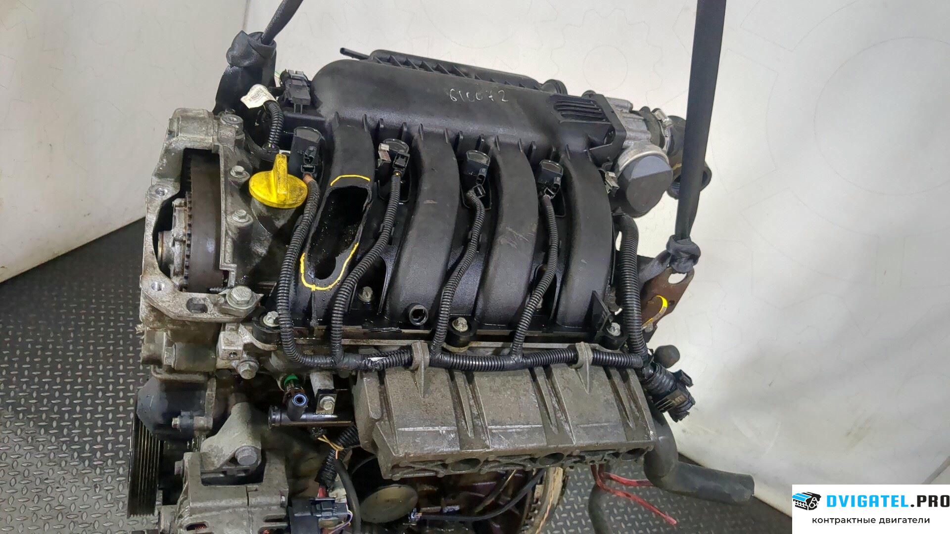 Двигатель Renault Megane 2 2002 - 2009 F4R 770 2 л., Бензин, Инжектор, артикул 9143209