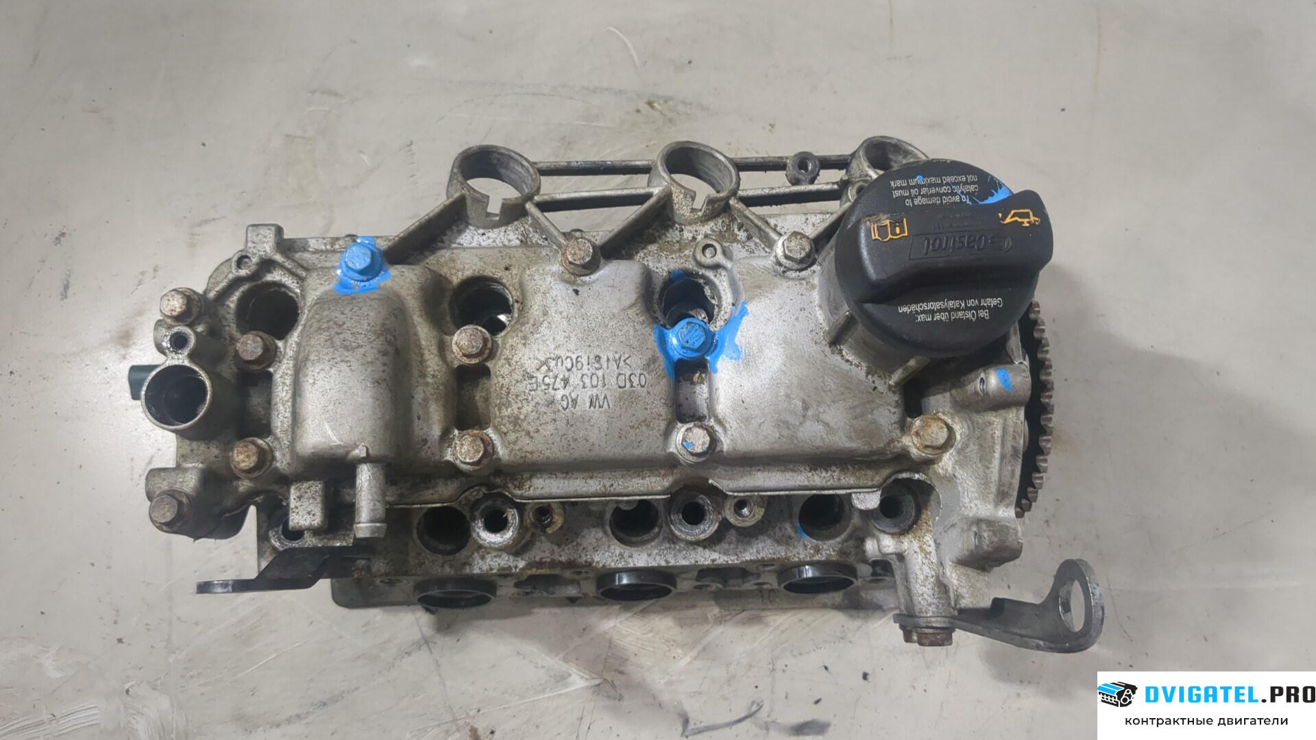 Головка блока цилиндров (ГБЦ) Volkswagen Polo 2005 - 2009 BMD 1.2 л., Бензин, Инжектор, артикул 9212814