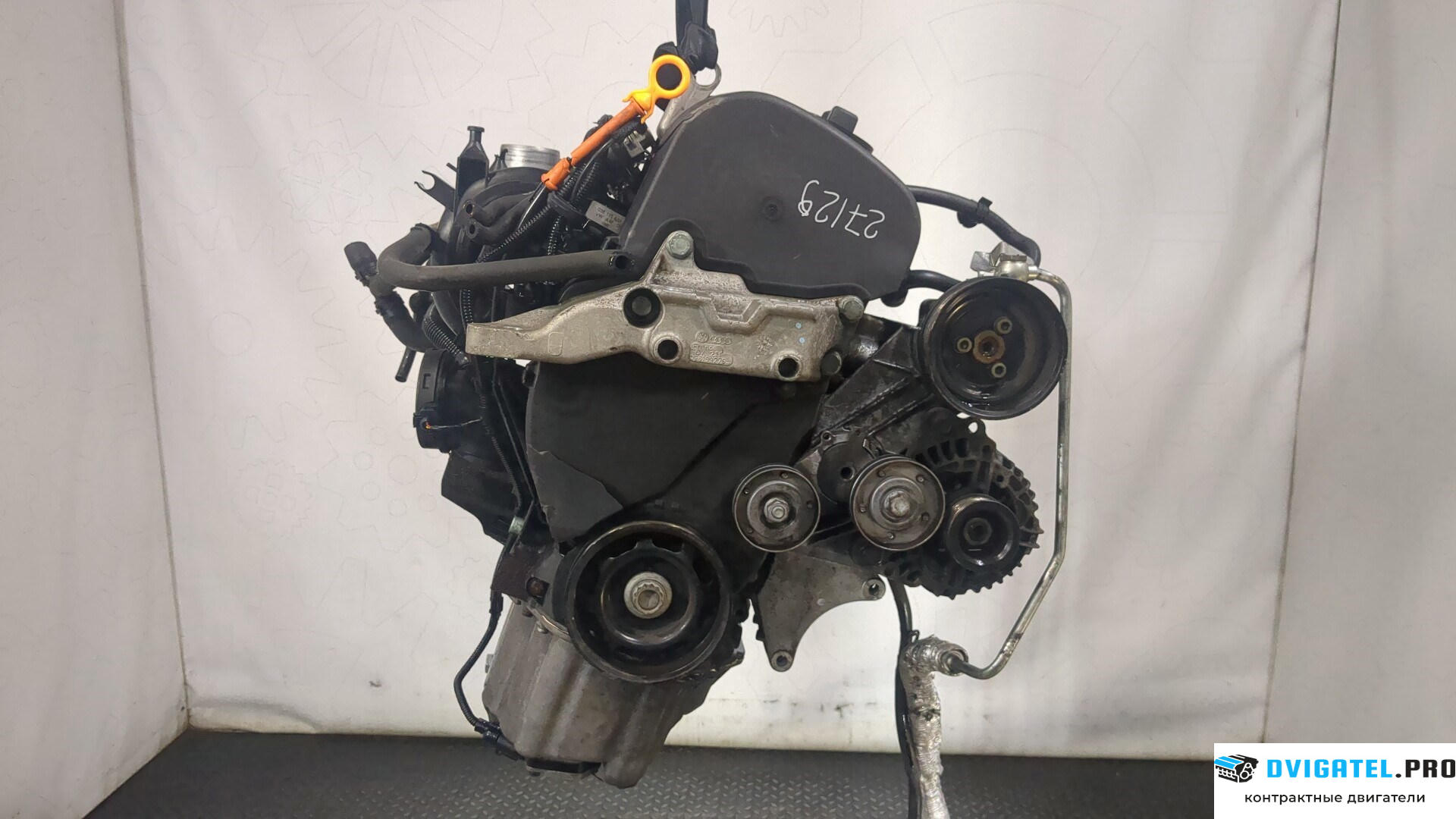 Двигатель Volkswagen Golf 4 1997 - 2005 BCB 1.6 л., Бензин, Инжектор, артикул 9161948