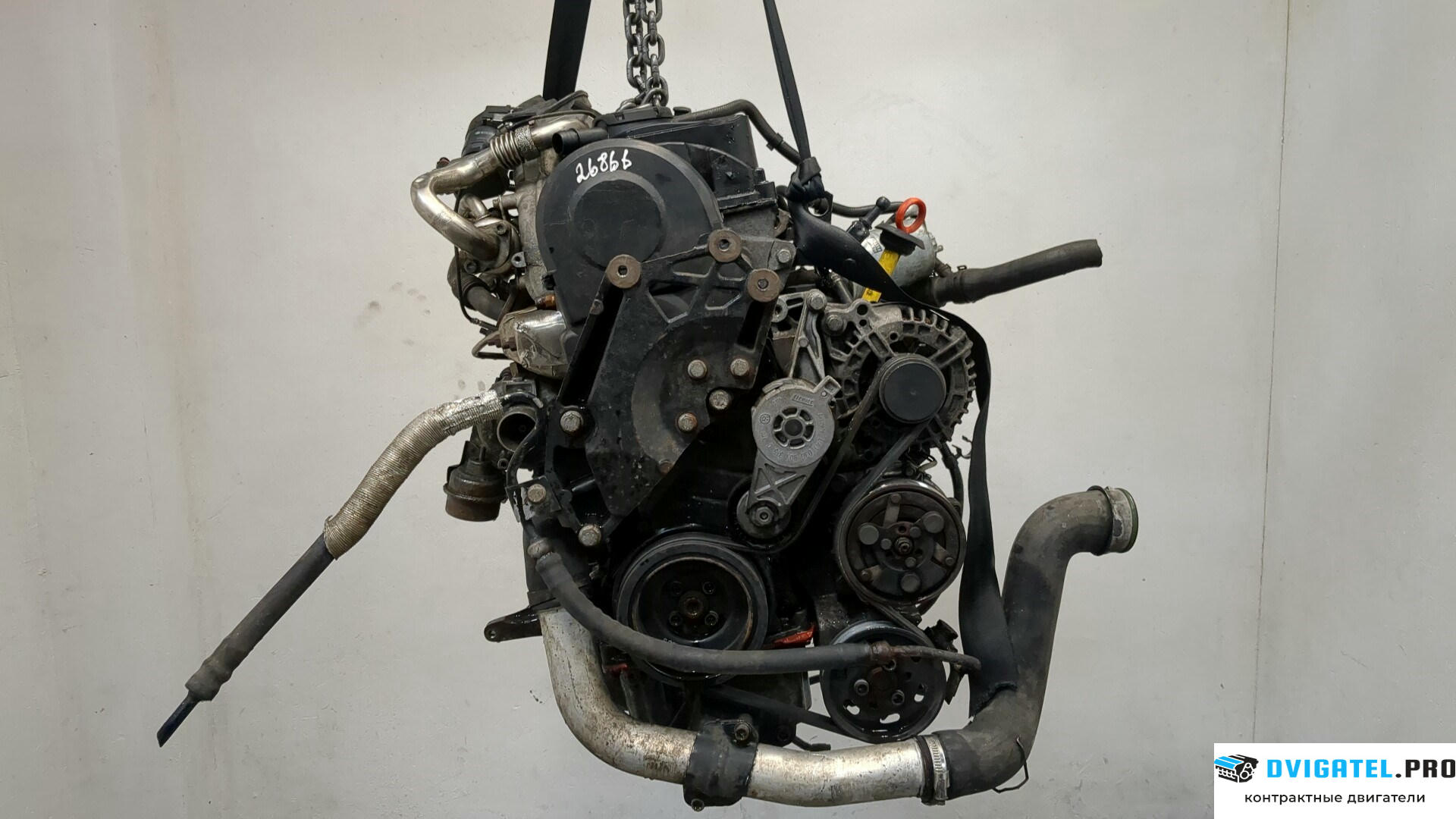 Двигатель Volkswagen Sharan 2000 - 2010 BRT 2 л., Дизель, TDI, артикул 8658613