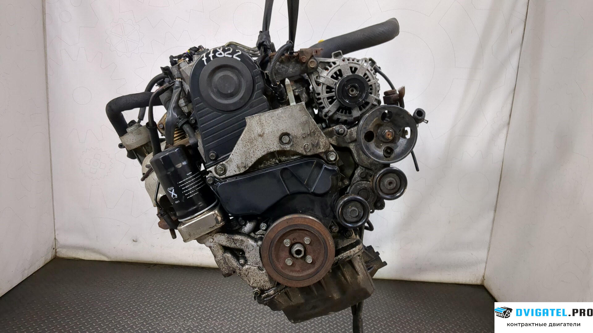 Двигатель Hyundai Santa Fe 2005 - 2012 D4EB 2.2 л., Дизель, CRDi, артикул 9211698