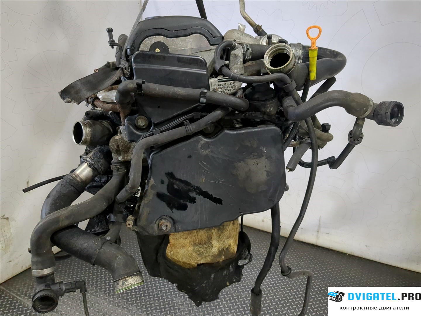 Двигатель Volkswagen Touareg 2002 - 2007 BAC 2.5 л., Дизель, TDI, артикул 7817750
