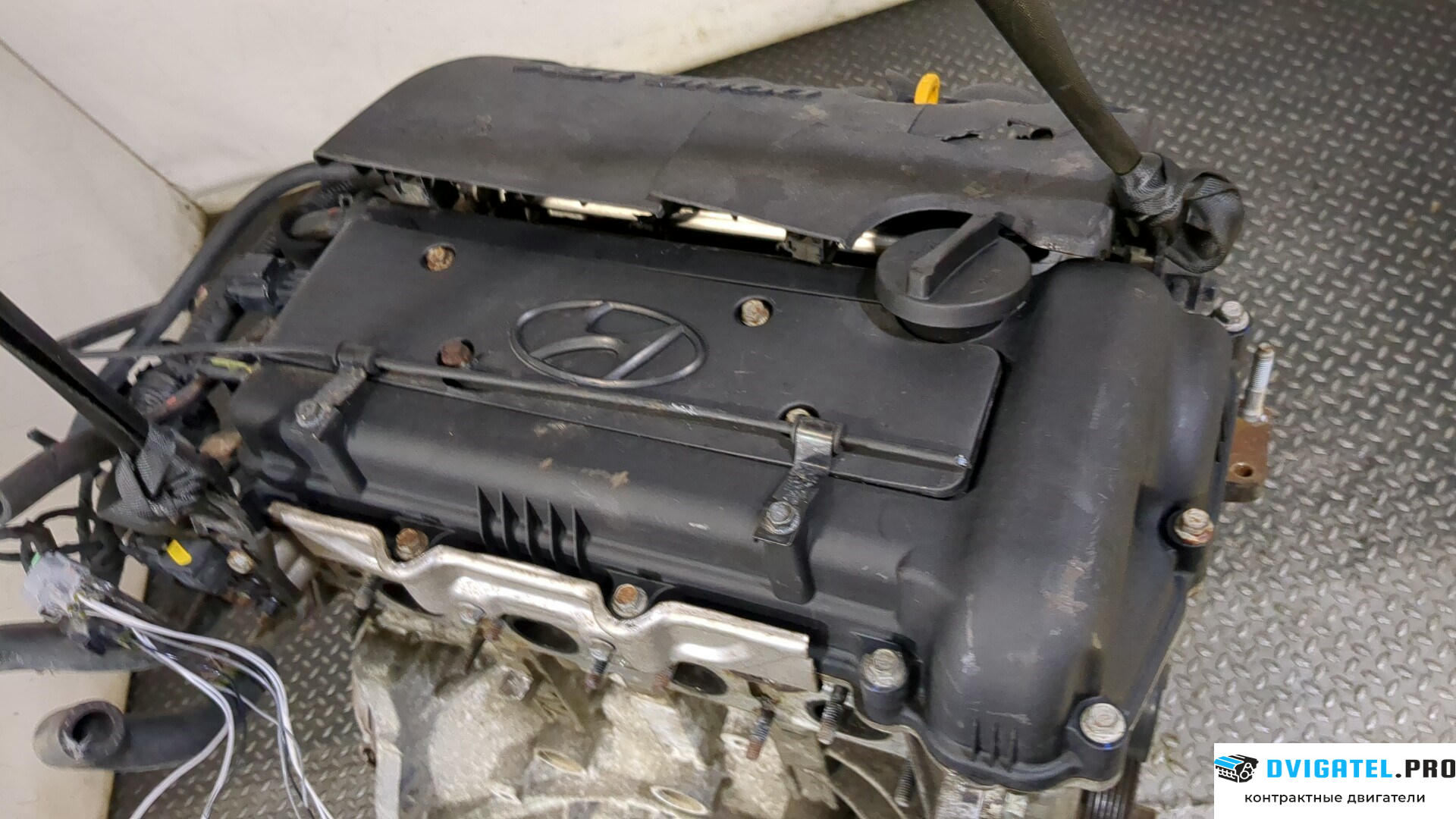 Двигатель Hyundai i30 2007 - 2012 G4FA 1.4 л., Бензин, Инжектор, артикул 9212154