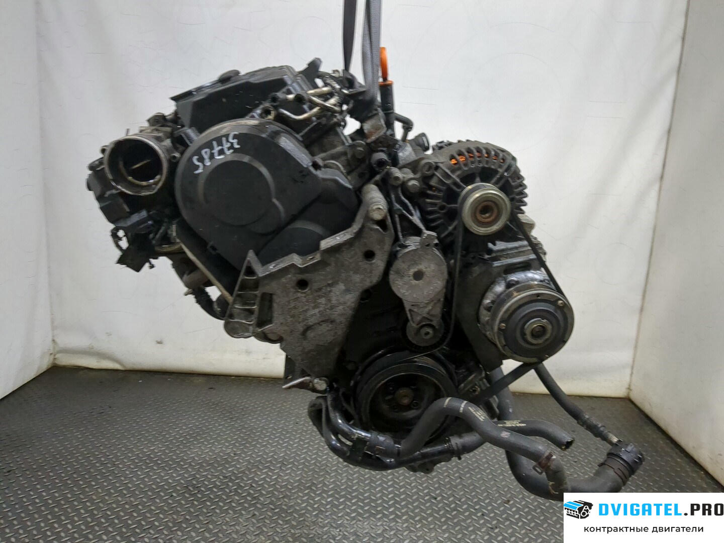 Двигатель Volkswagen Touran 2003 - 2006 BLS 1.9 л., Дизель, TDI, артикул 8360981