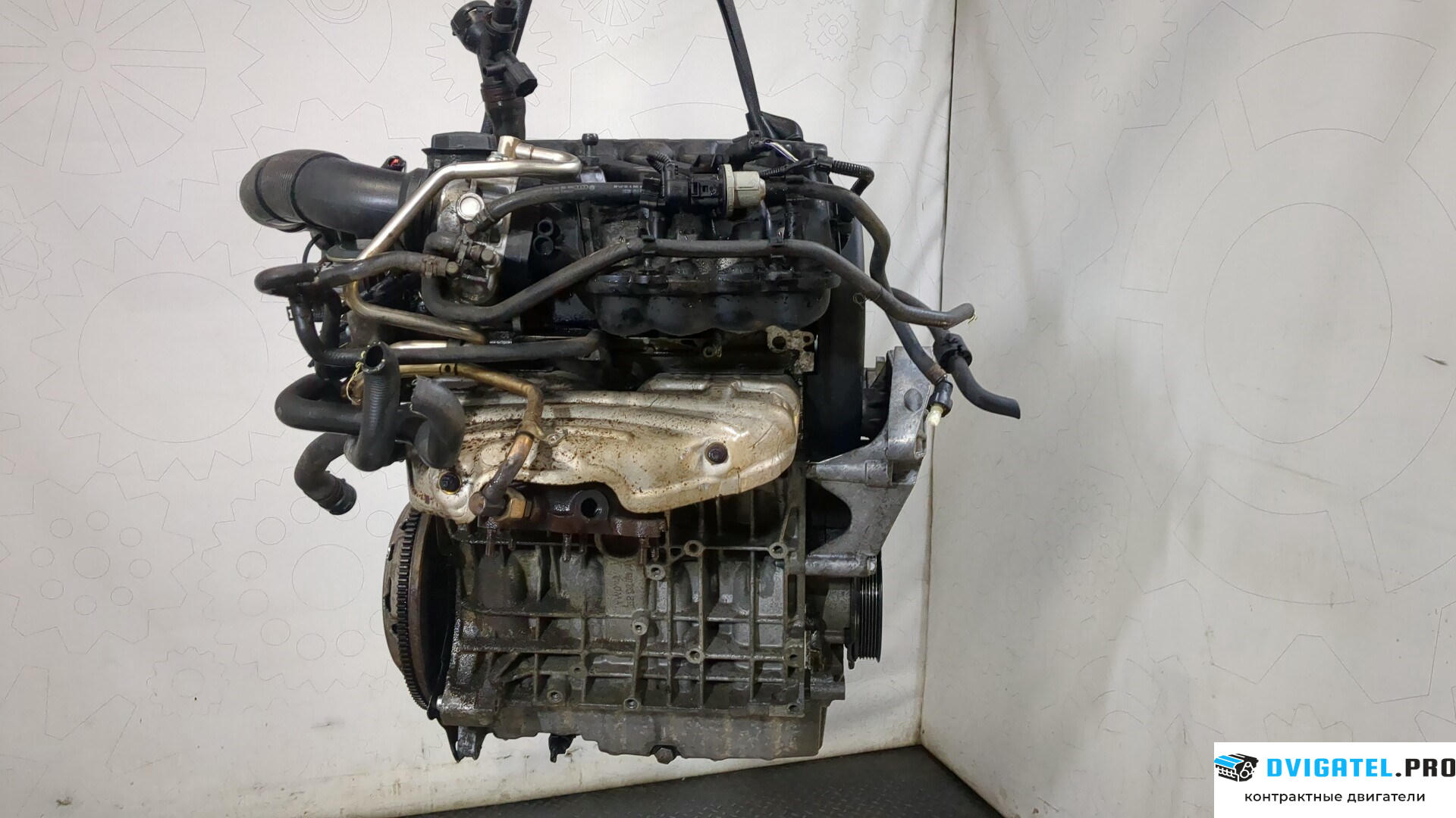 Двигатель Volkswagen Touran 2003 - 2006 BGU 1.6 л., Бензин, Инжектор, артикул 9250621