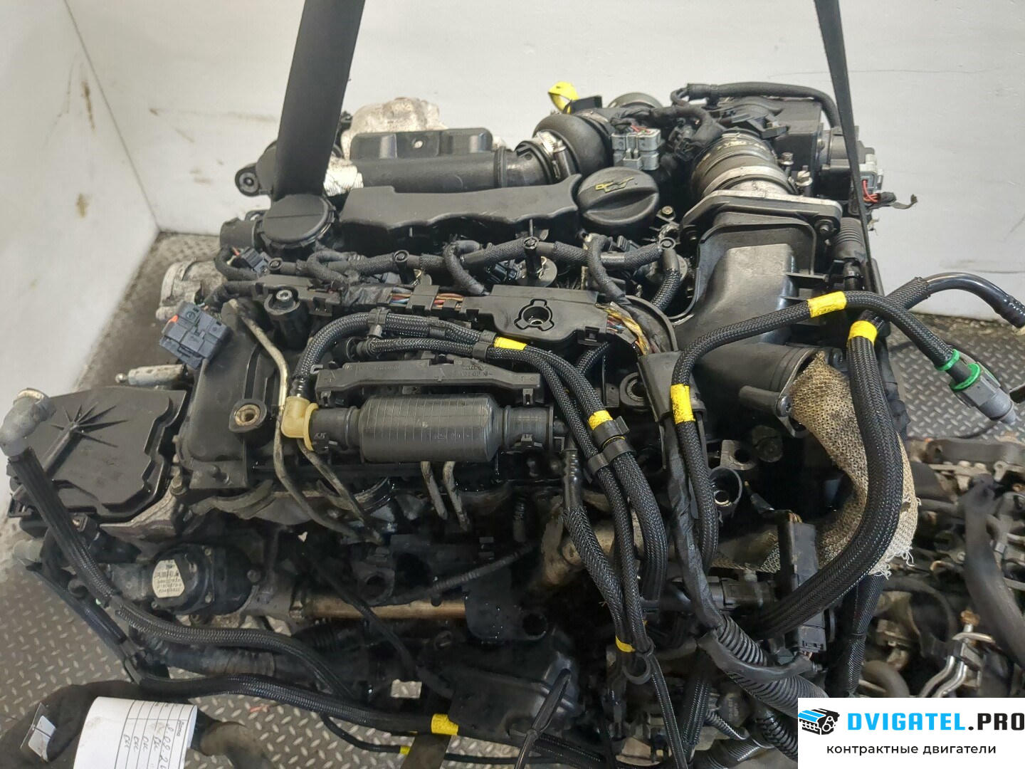 Двигатель Peugeot 207 9HY, 9HZ 1.6 л., Дизель, HDI, артикул 9235544