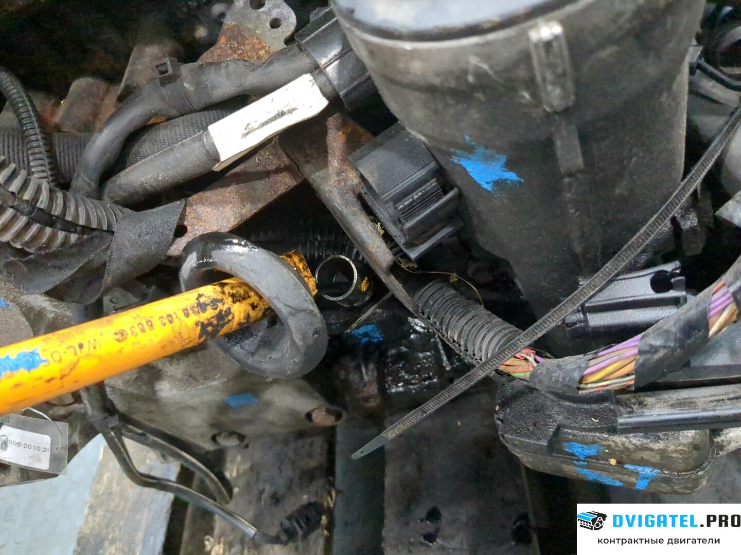 Двигатель Volkswagen Touran 2006 - 2010 BXE 1.9 л., Дизель, TDI, артикул 9193529