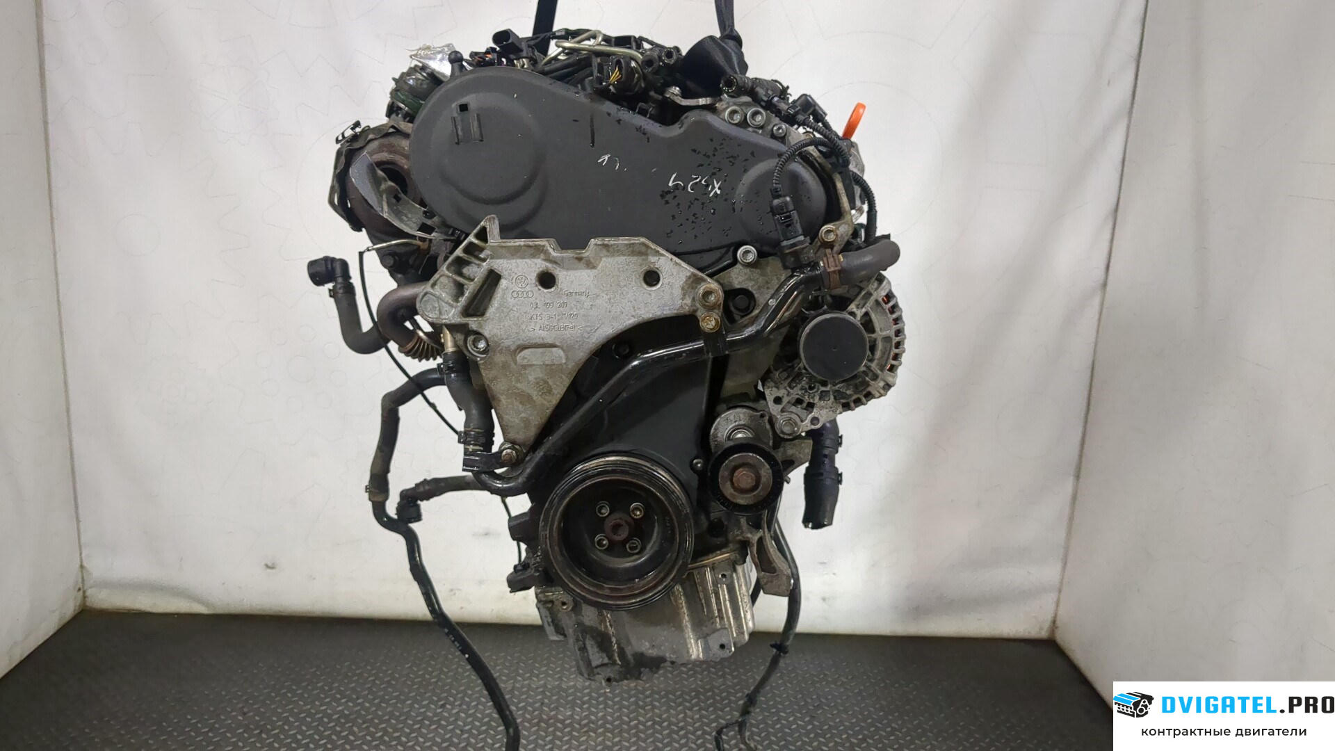 Двигатель Skoda Octavia A5 2008 - 2013 CAYC 1.6 л., Дизель, TDI, артикул 9193120