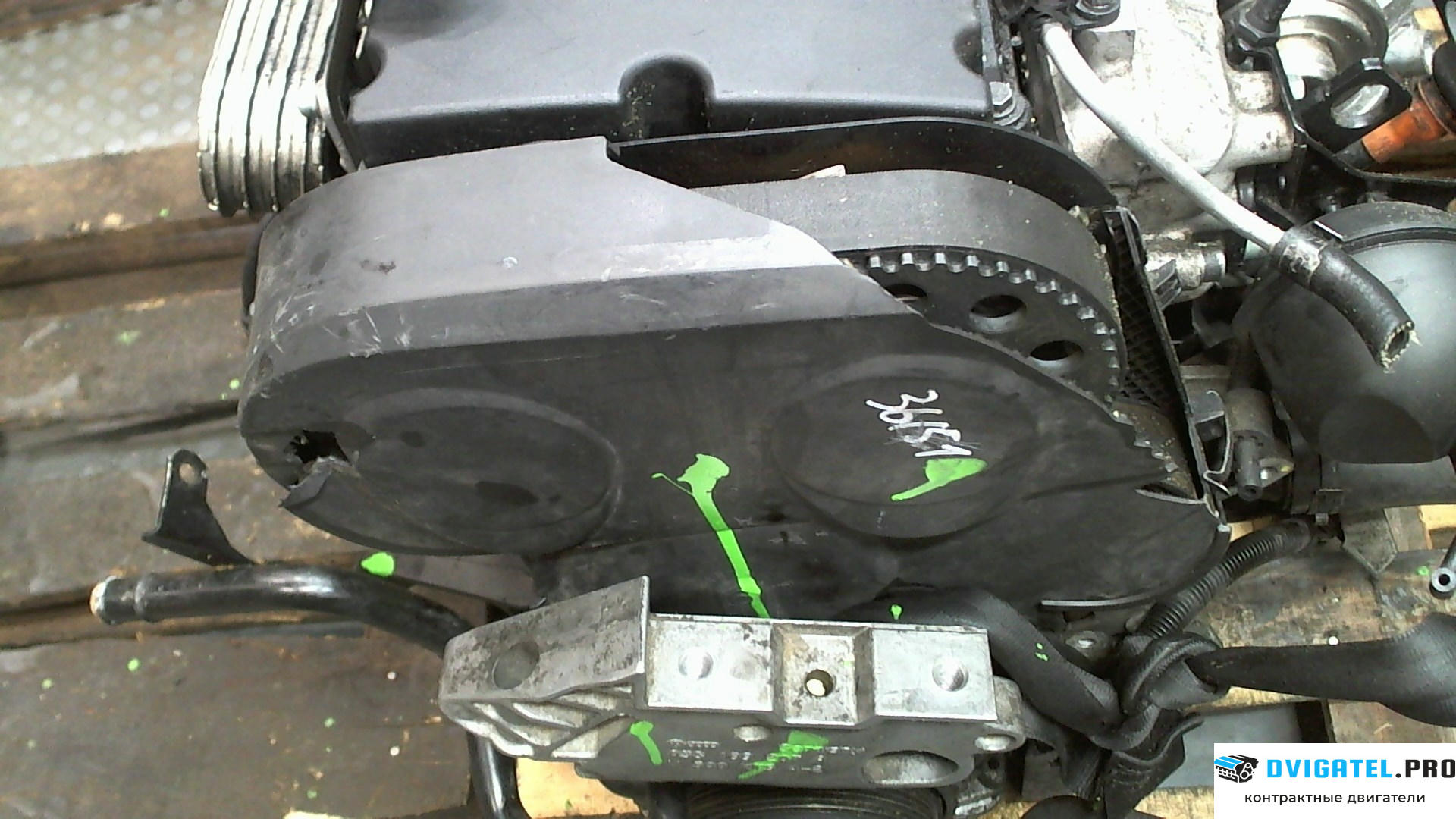 Двигатель Volkswagen Touran 2003 - 2006 BKD 2 л., Дизель, TDI, артикул 7257682