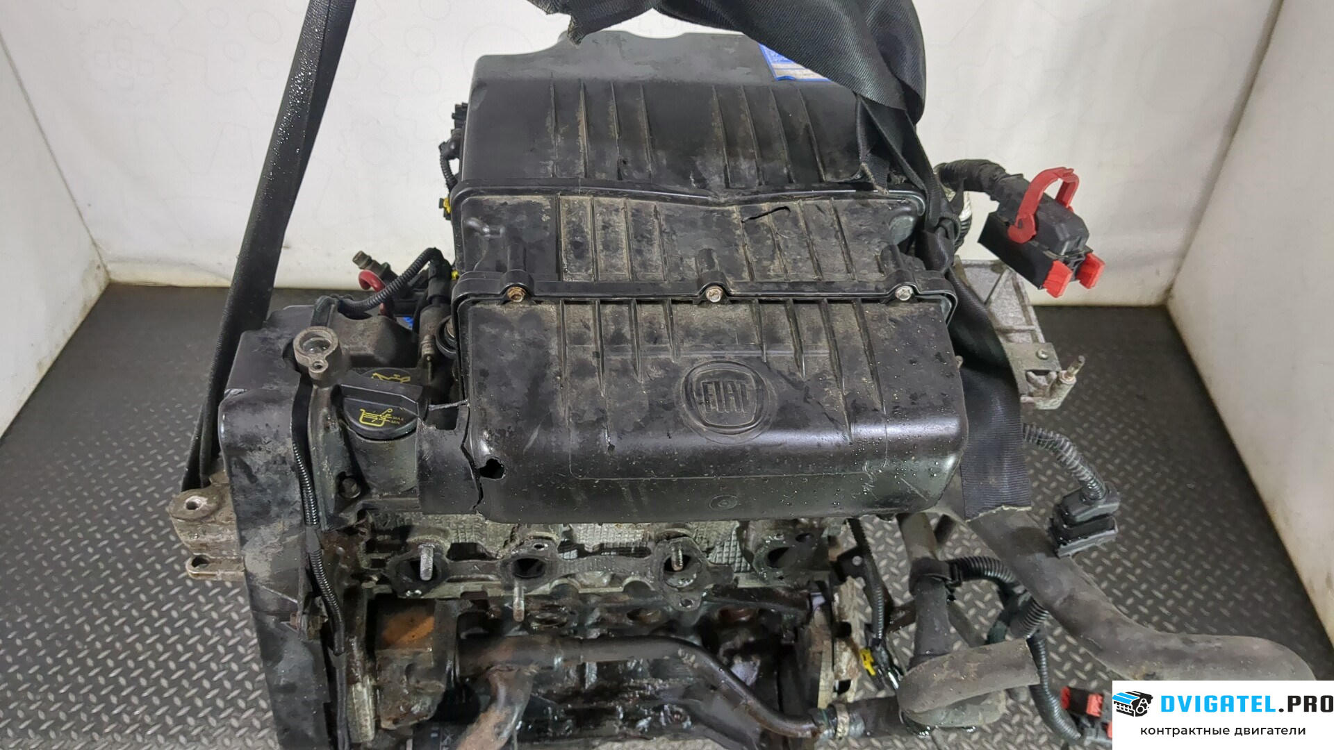 Двигатель Fiat Grande Punto 2005 - 2011 350 A 1.000 1.4 л., Бензин, Инжектор, артикул 8659239