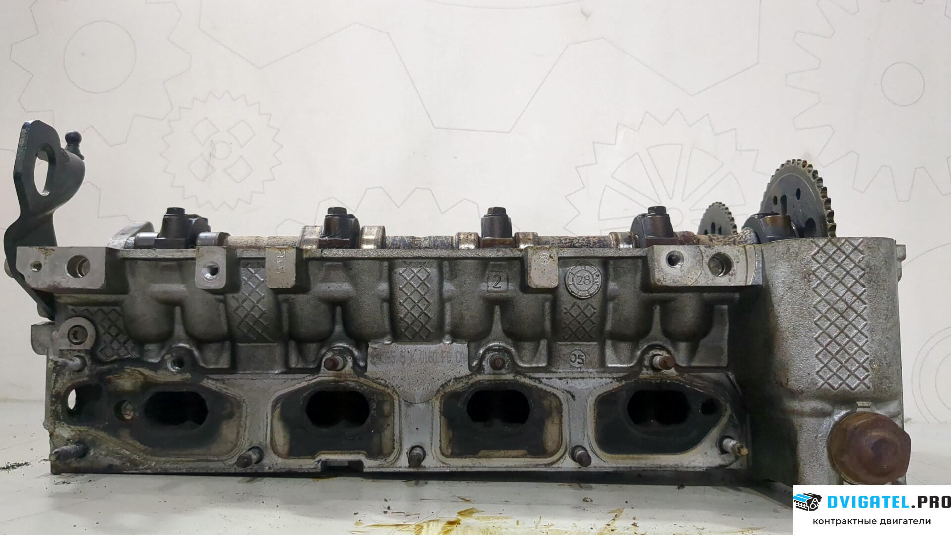 Головка блока цилиндров (ГБЦ) Opel Vectra C 2002 - 2008 Z22YH 2.2 л., Бензин, Инжектор, артикул 9227057
