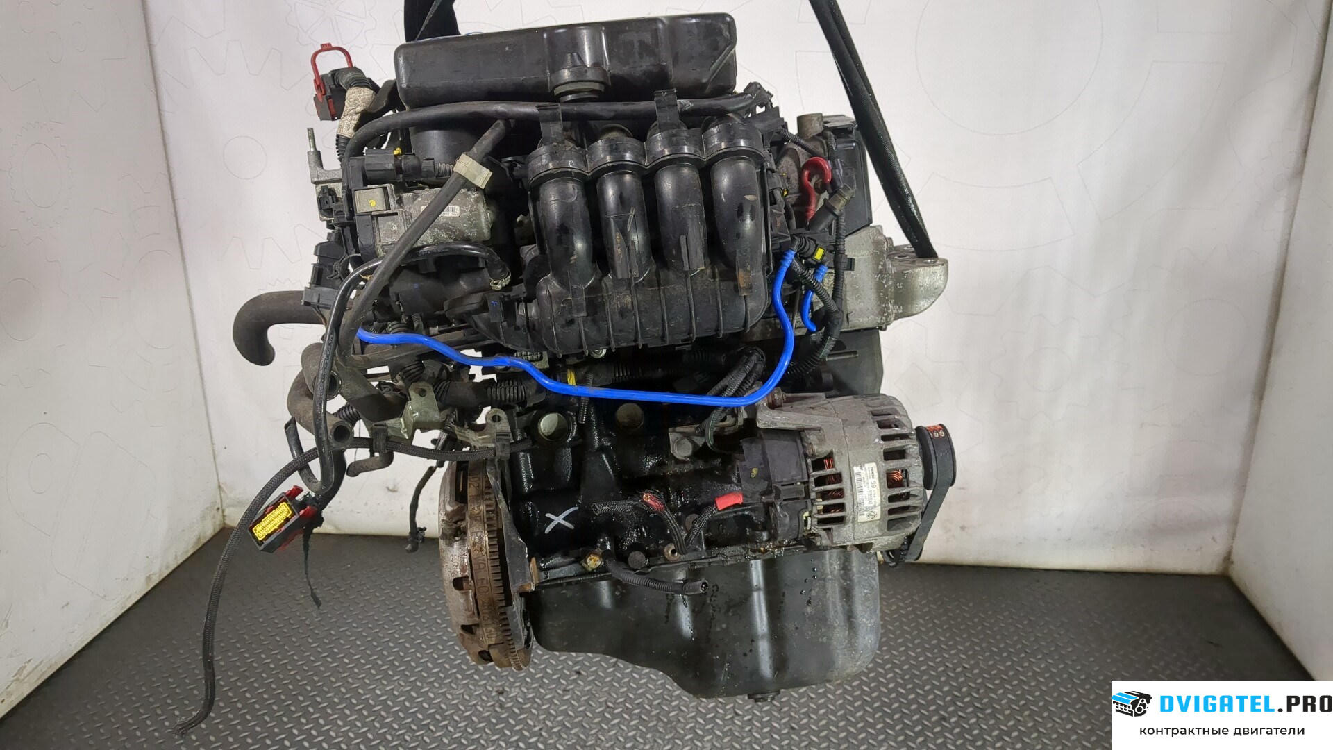 Двигатель Fiat Grande Punto 2005 - 2011 350 A 1.000 1.4 л., Бензин, Инжектор, артикул 8659239