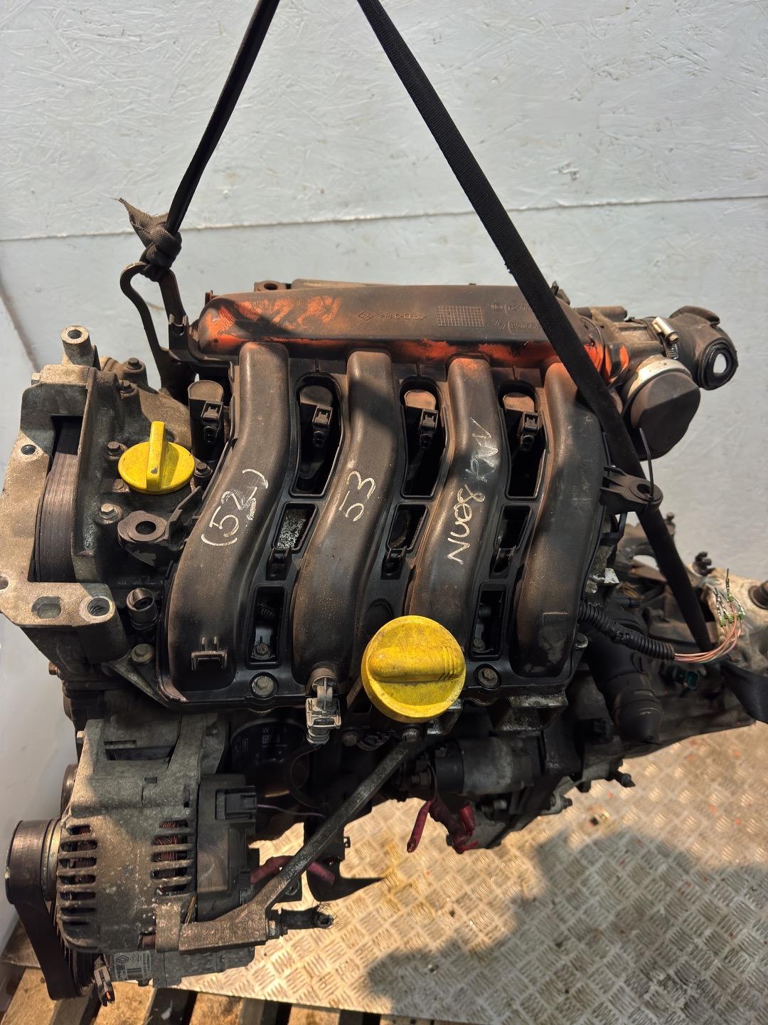 Двигатель K4M766 Renault Scenic 2 1.6 Бензин