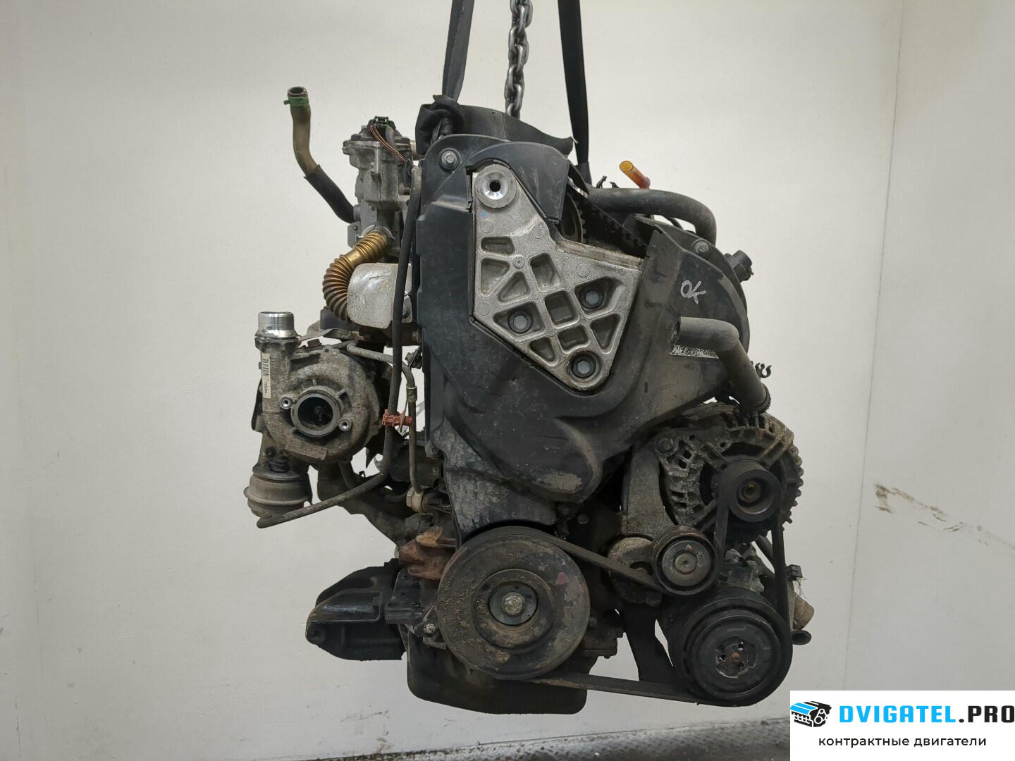 Двигатель Renault Scenic 2009 - 2012 F9Q 872 1.9 л., Дизель, DCI, артикул 8815684