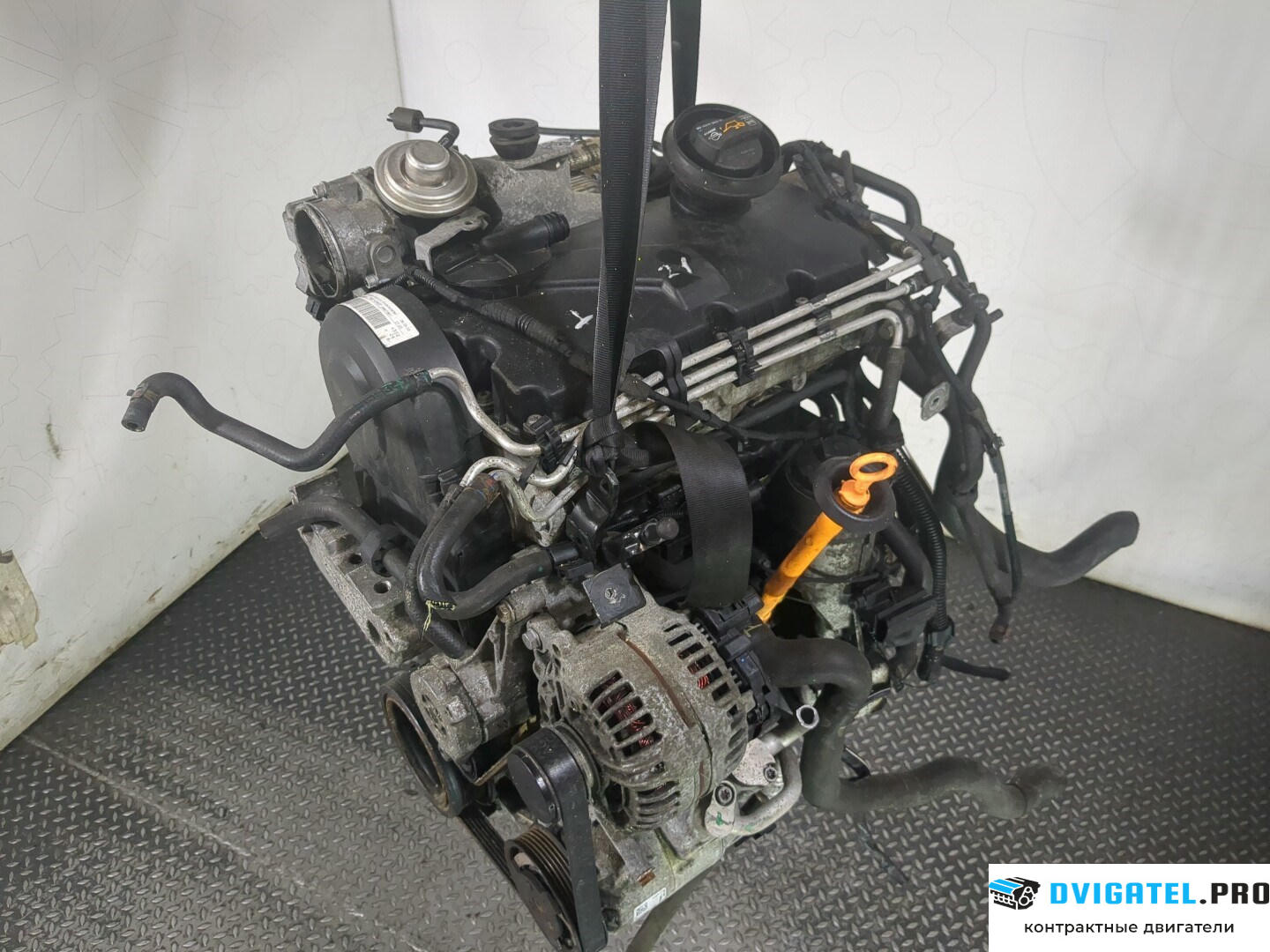 Двигатель Seat Altea 2004 - 2009 BXE 1.9 л., Дизель, TDI, артикул 8619102