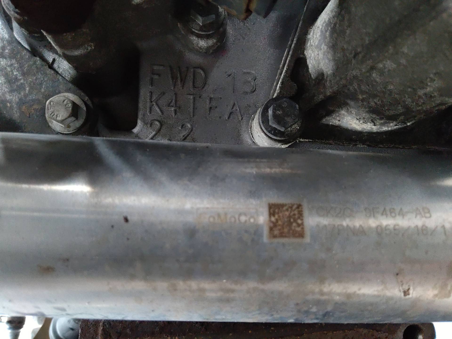 Двигатель 22FWD Ford Transit 4 2.2 Дизель