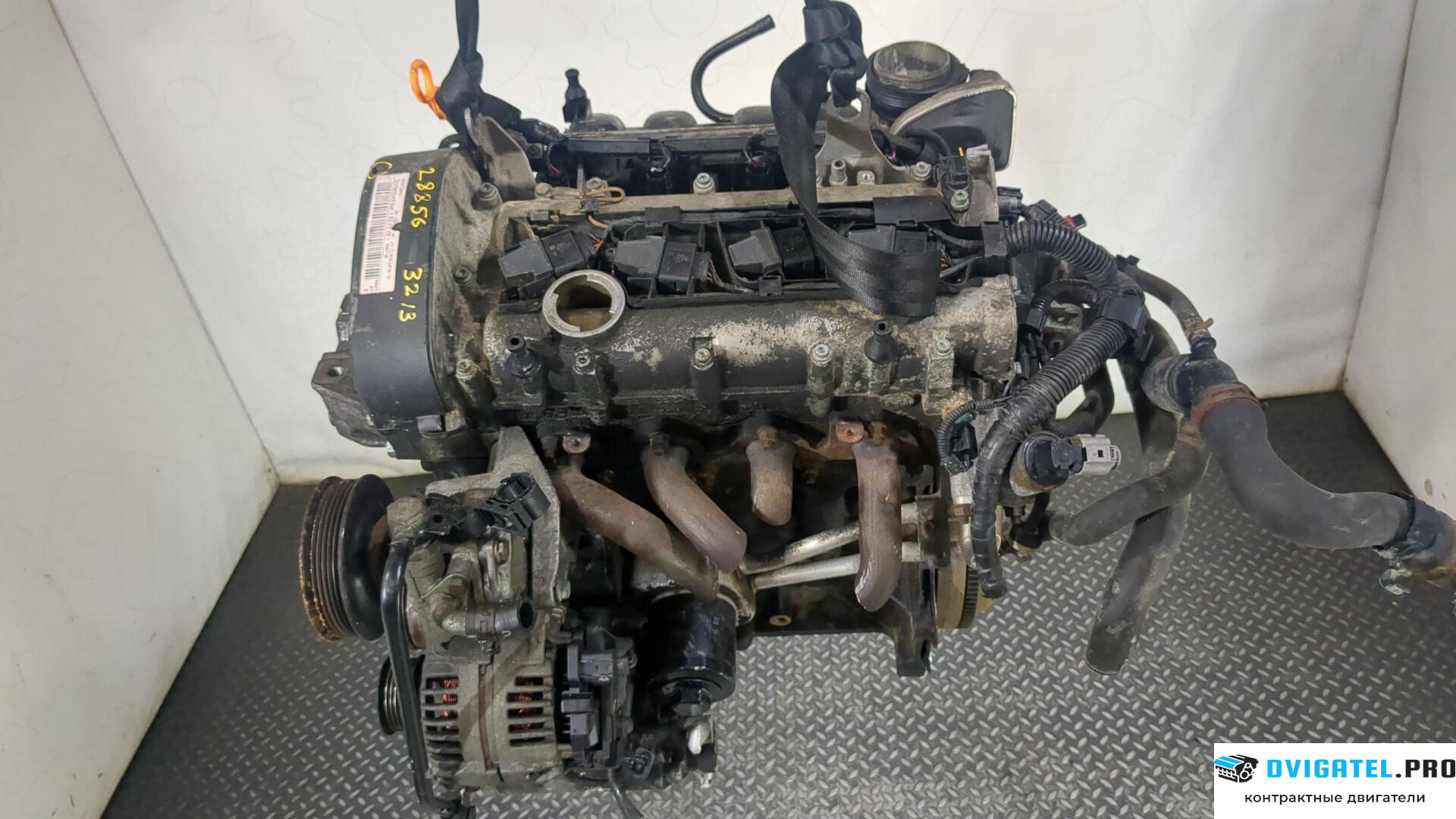 Двигатель Volkswagen Golf 4 1997 - 2005 BCB 1.6 л., Бензин, Инжектор, артикул 9025221