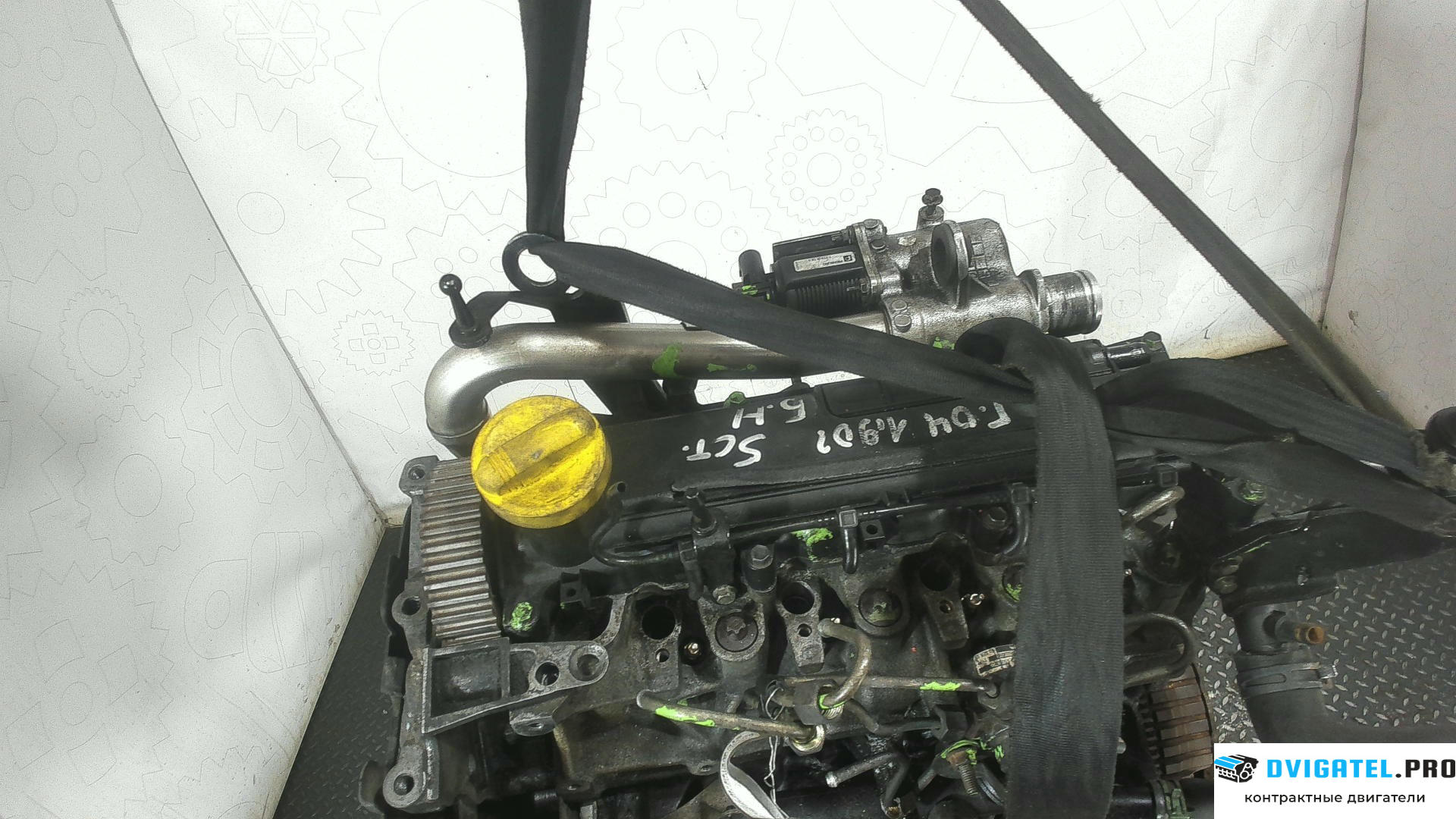Двигатель Renault Kangoo 1998 - 2008 K9K 704 1.5 л., Дизель, DCI, артикул 6018629