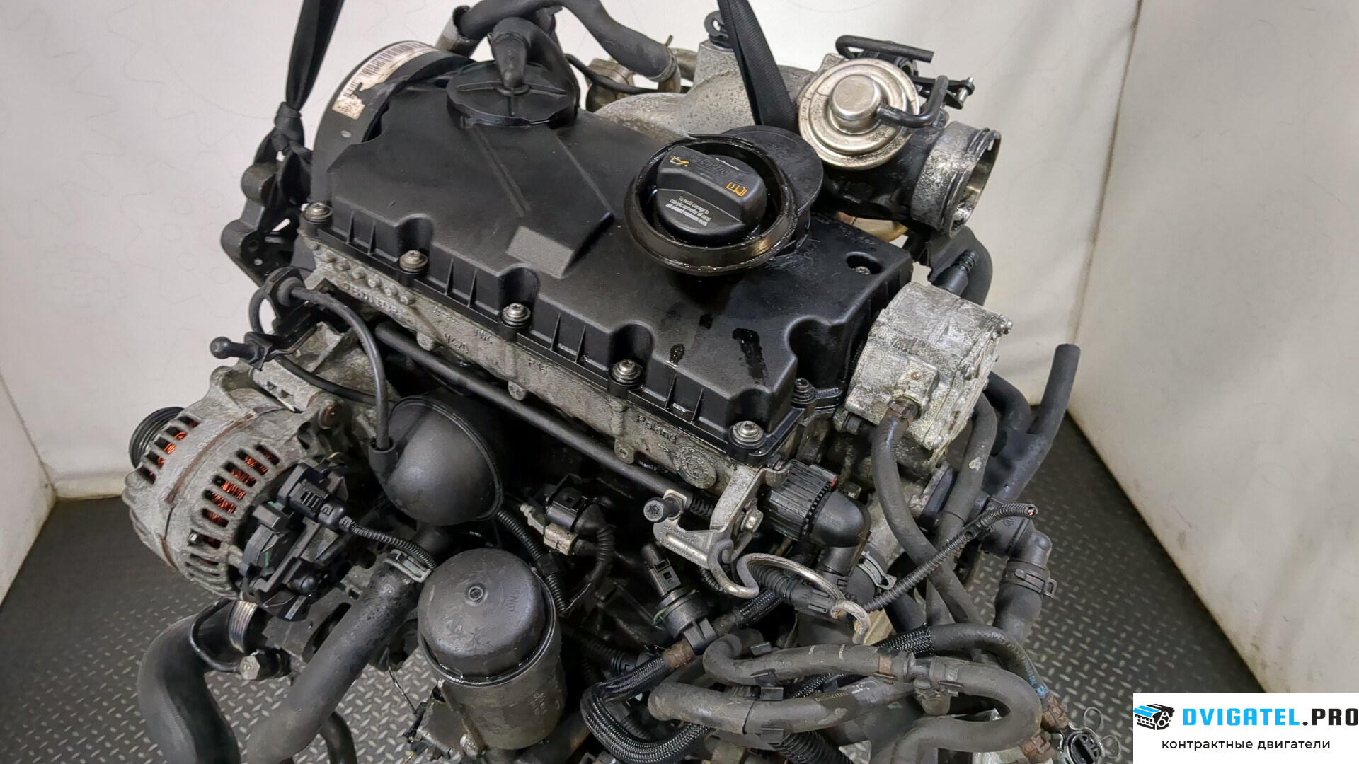 Двигатель Volkswagen Sharan 2000 - 2010 BVK 1.9 л., Дизель, TDI, артикул 9204692