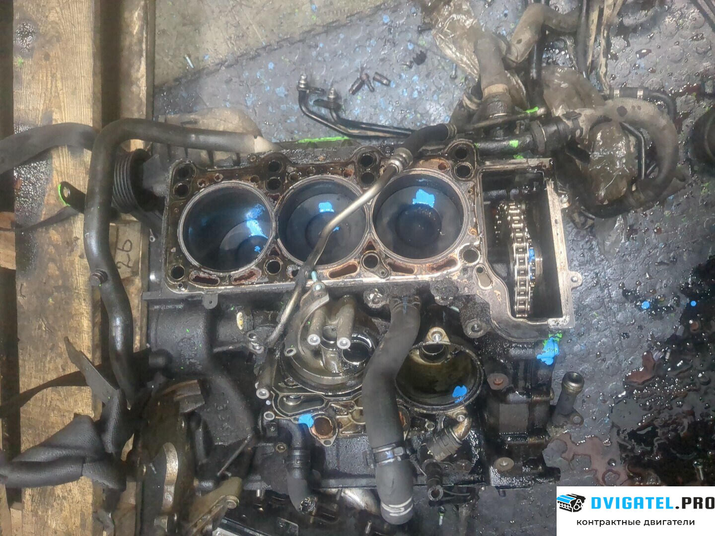 Шорт блок (Блок цилиндров) Audi Q7 2006 - 2009 BUG 3 л., Дизель, TDI, артикул 8893026