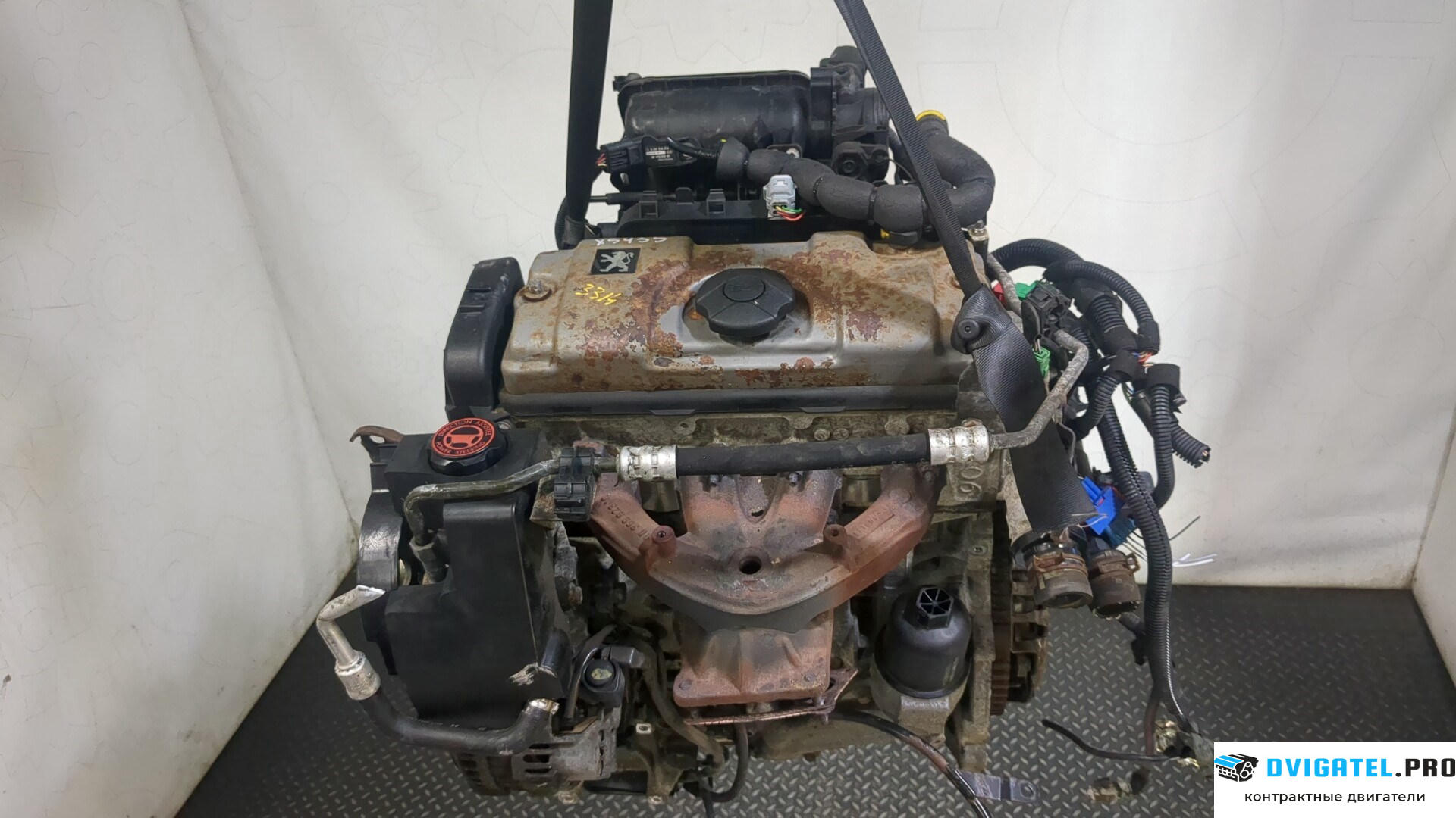 Двигатель Peugeot 206 KFW 1.4 л., Бензин, Инжектор, артикул 9266874