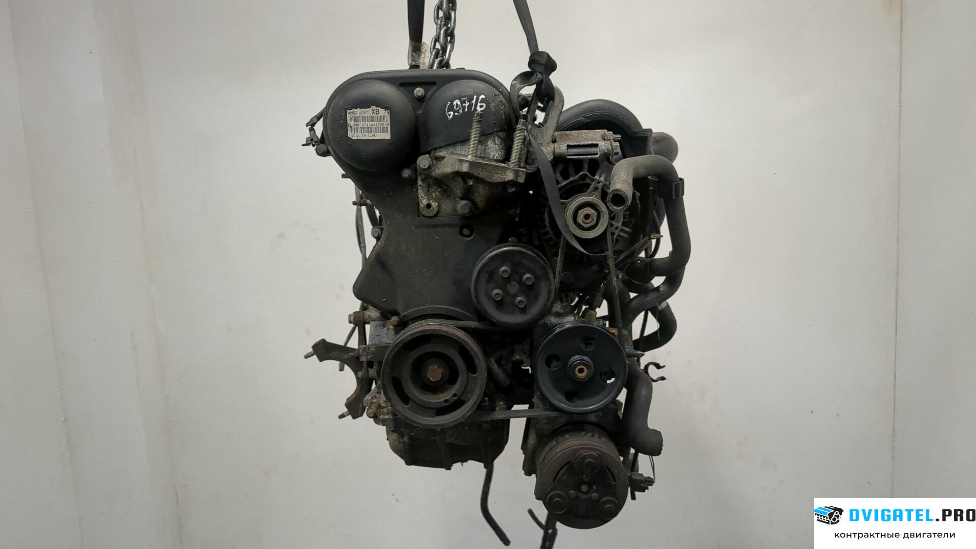 Двигатель Ford Focus 2 2005 - 2008 HWDA, HWDB 1.6 л., Бензин, Инжектор, артикул 8706588
