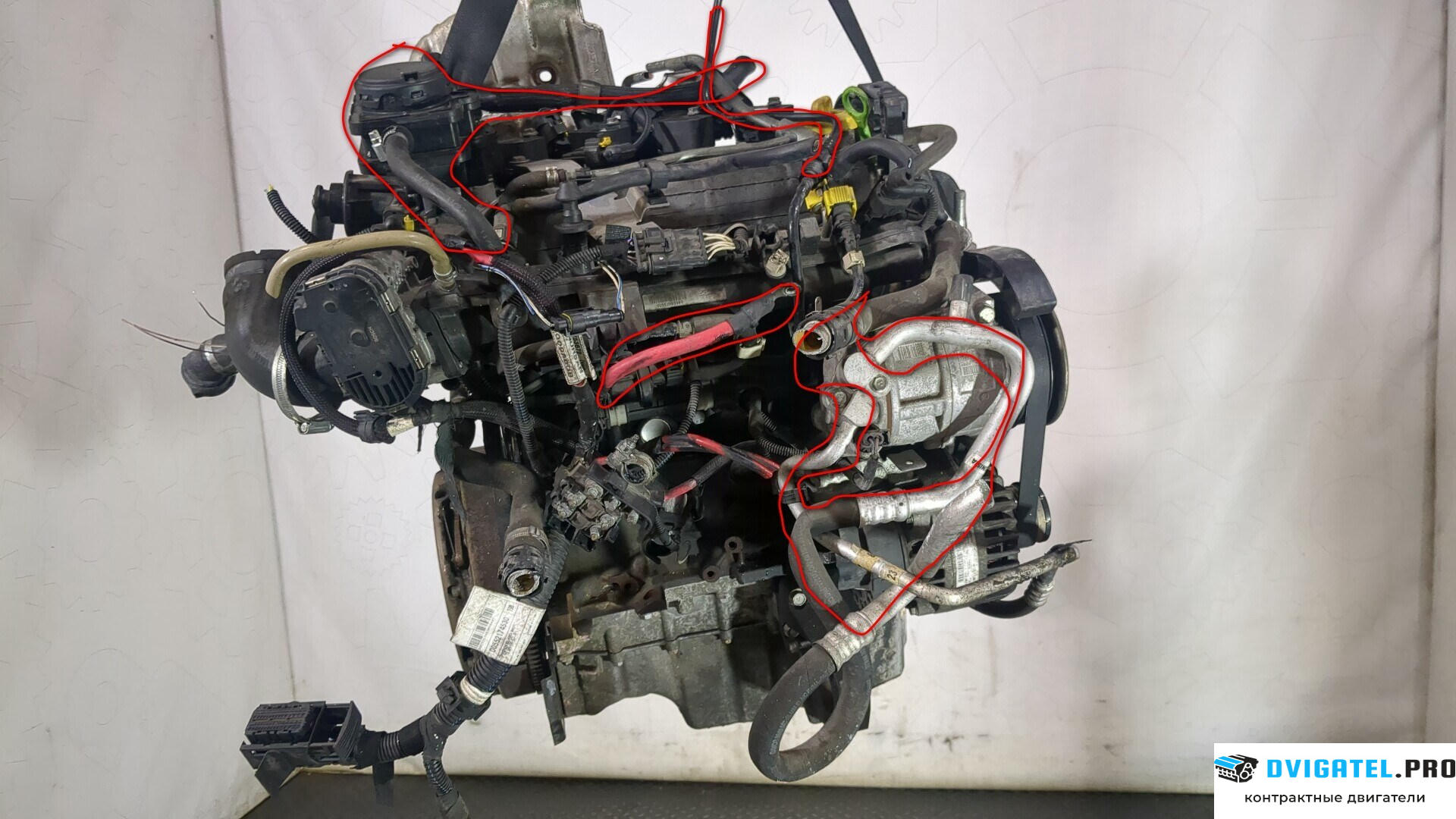 Двигатель Fiat Bravo 2007 - 2010 198 A 4.000 1.4 л., Бензин, Турбо-инжектор, артикул 8839048