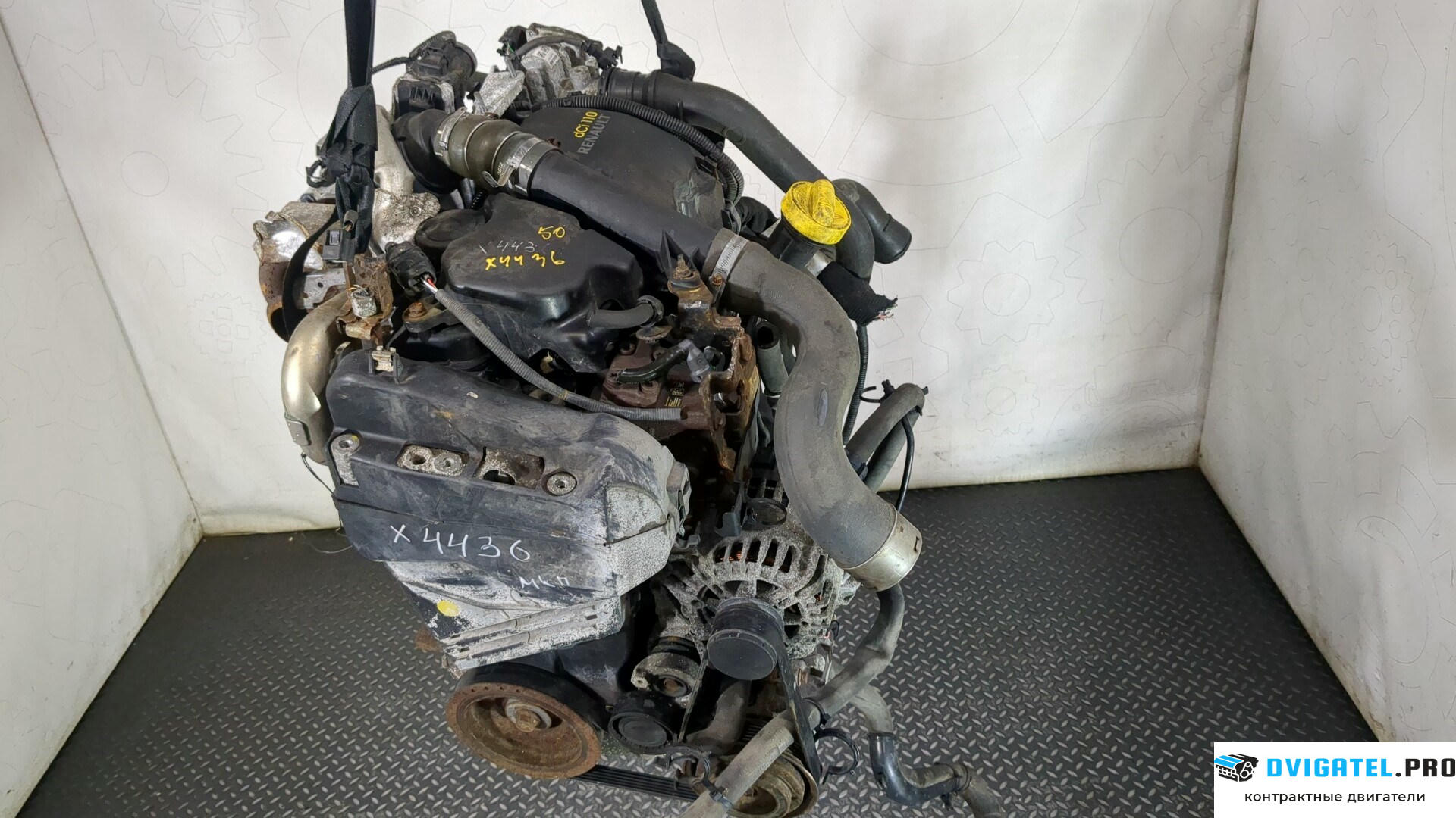 Двигатель Renault Megane 3 2009 - 2016 K9K 636 1.5 л., Дизель, DCI, артикул 8840746