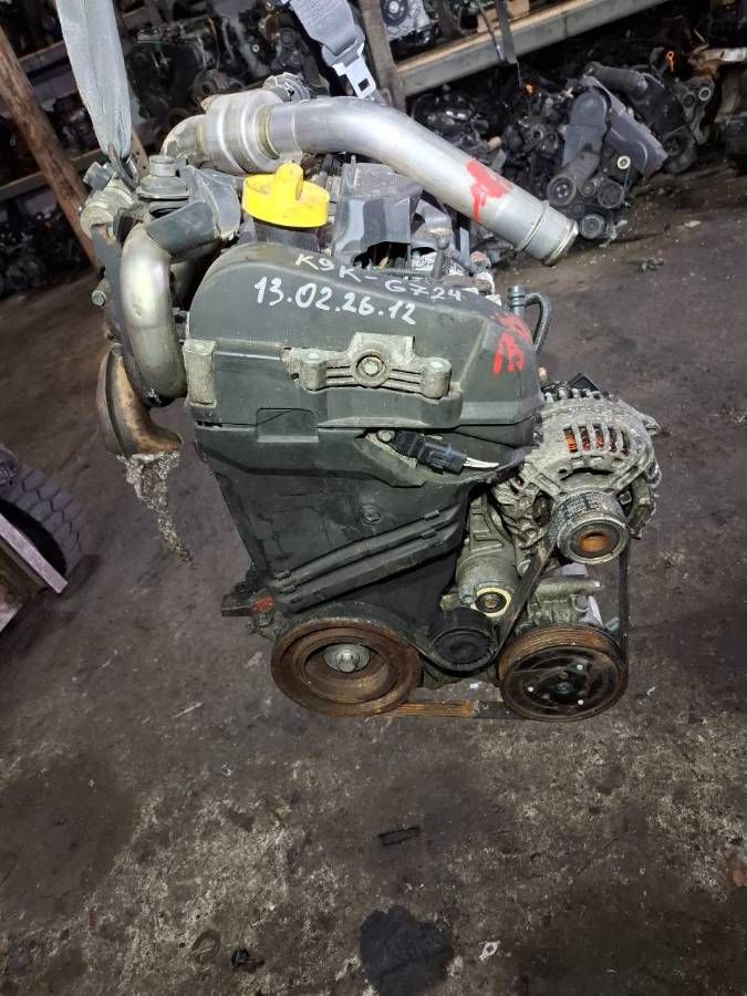 Двигатель K9K724 Renault Scenic 2 1.5 Дизель