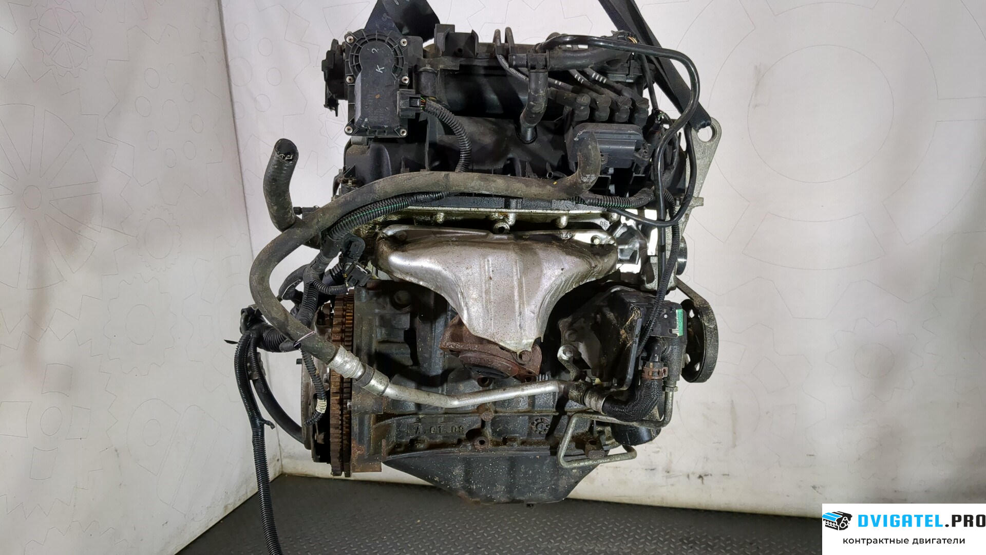 Двигатель Dacia Sandero 2008 - 2012 D4F732, D4F734 1.2 л., Бензин, Инжектор, артикул 8829981