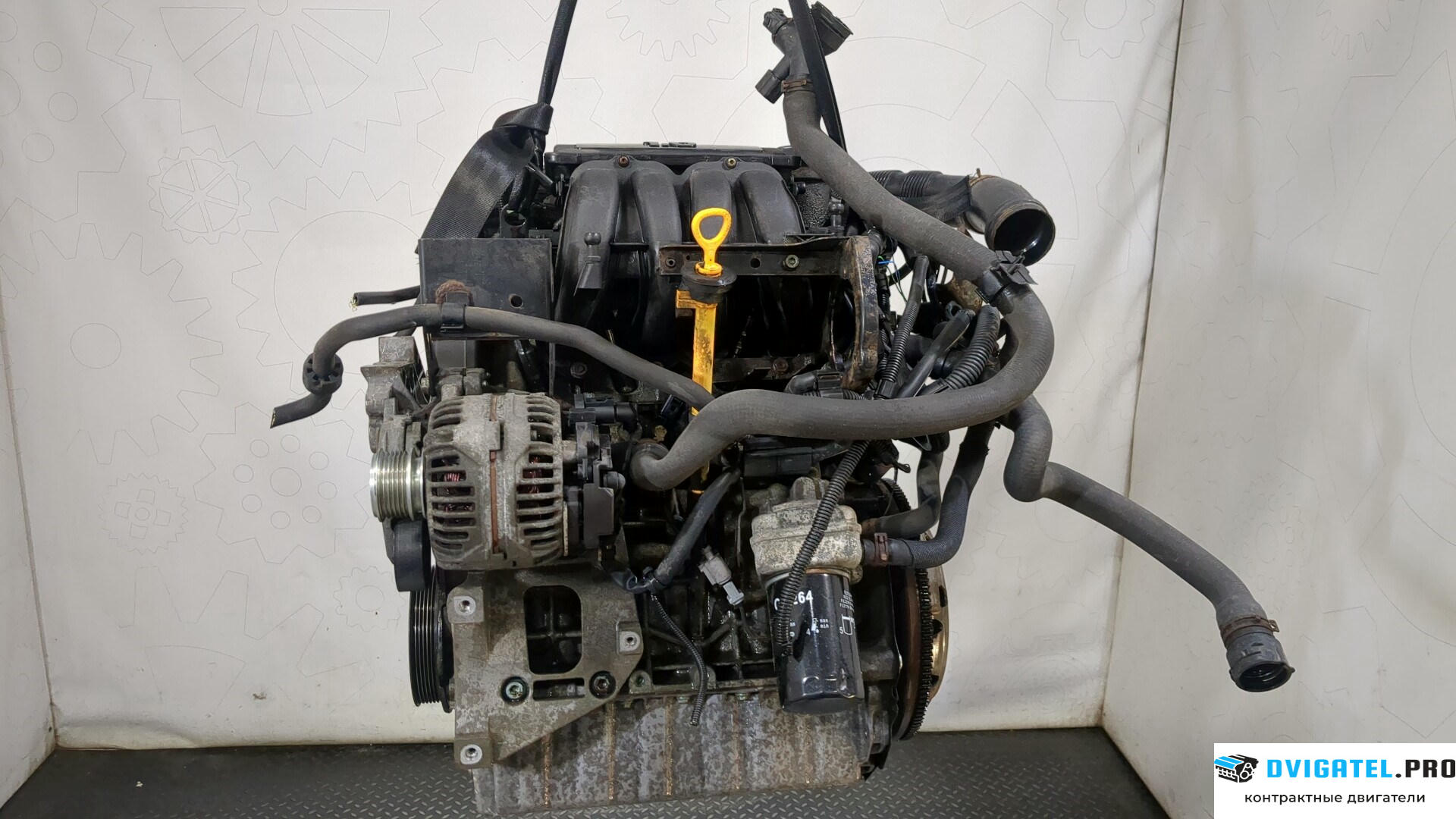 Двигатель Volkswagen Touran 2003 - 2006 BGU 1.6 л., Бензин, Инжектор, артикул 9250621