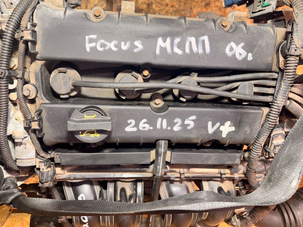 Двигатель HXDA Ford Focus 2 1.6 Бензин