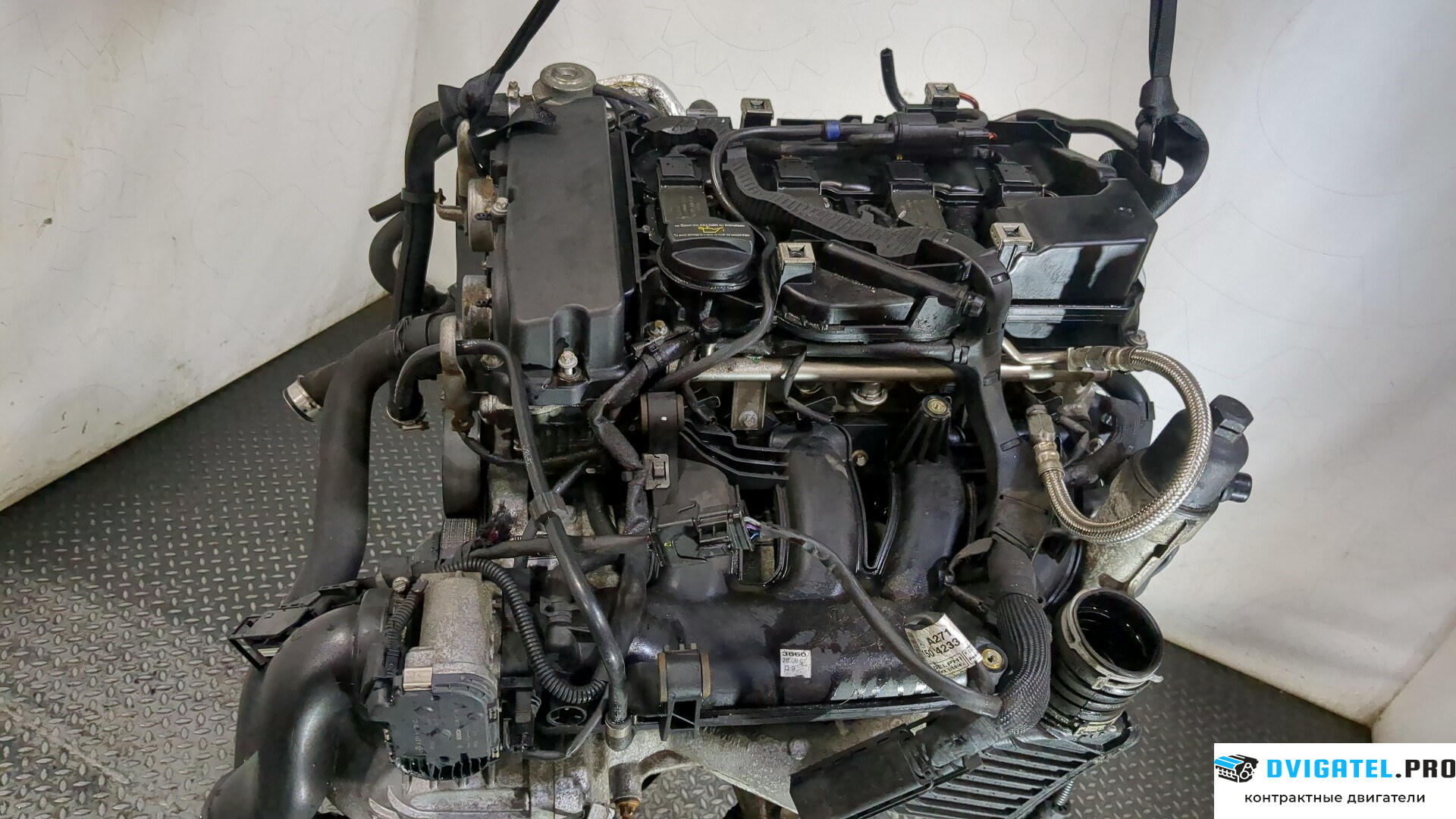Двигатель Mercedes C W204 2007 - 2013 M271.952 1.8 л., Бензин, Турбо-инжектор, артикул 9281423
