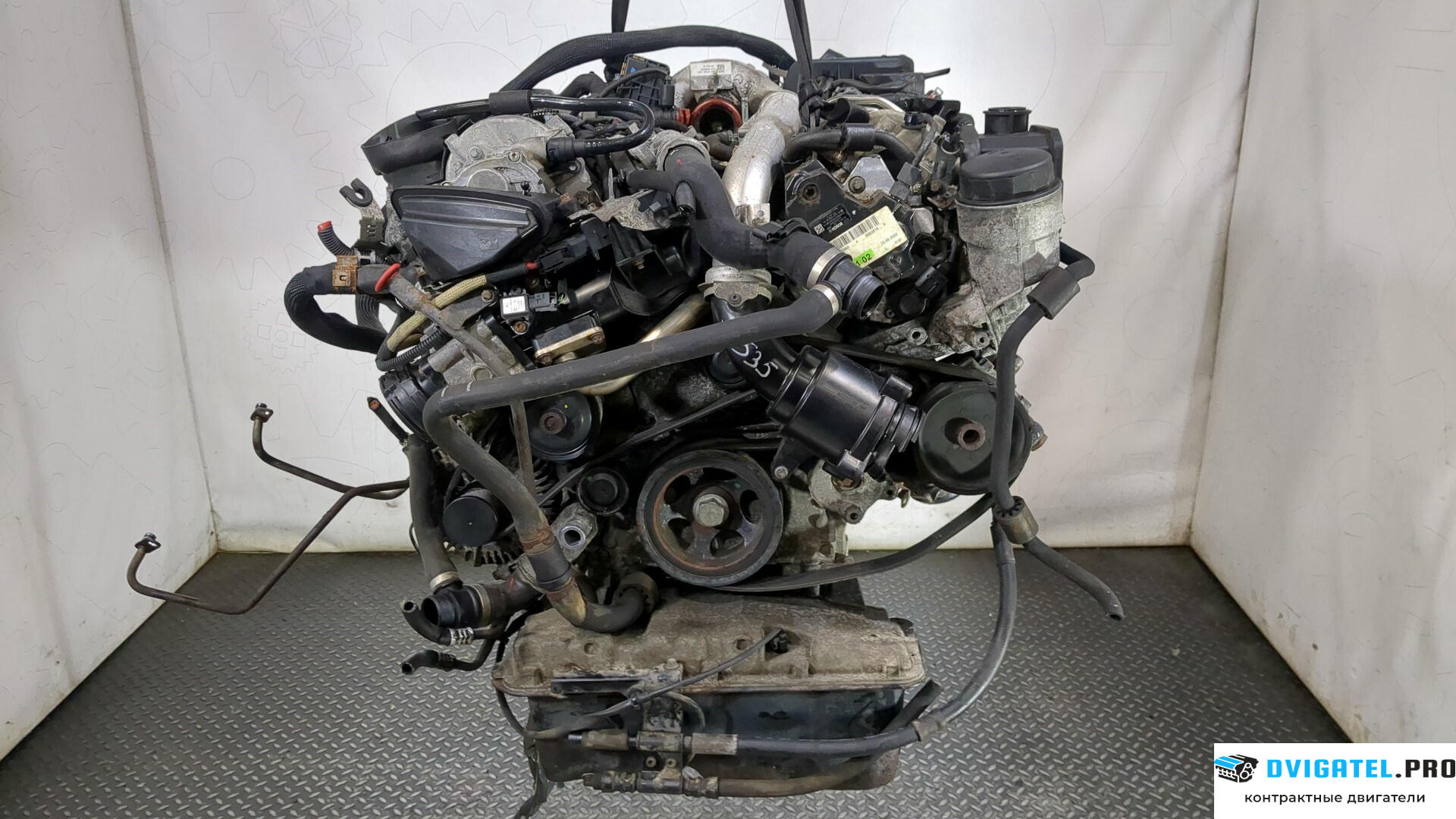 Двигатель Mercedes ML W164 2005 - 2011 OM 642.940 3 л., Дизель, CDI, артикул 9259825